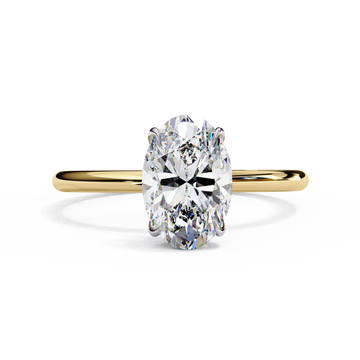 Queen Solitaire Ring
