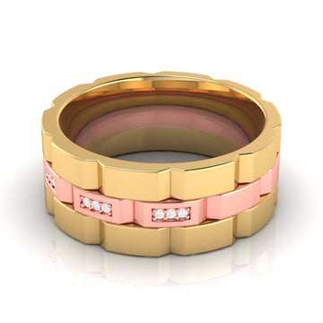 Dulce Diamond Mens Ring