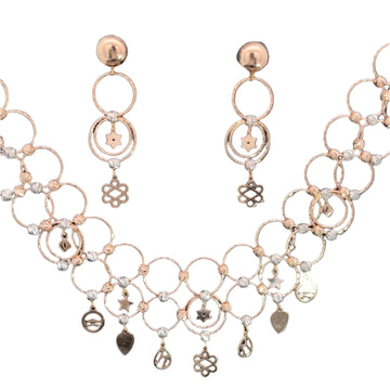 Jigisha Italian Gold Necklace Set