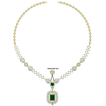 Heavenly Diamond Necklace