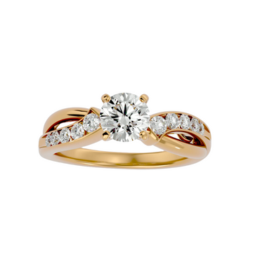 Daisy Solitaire Ring