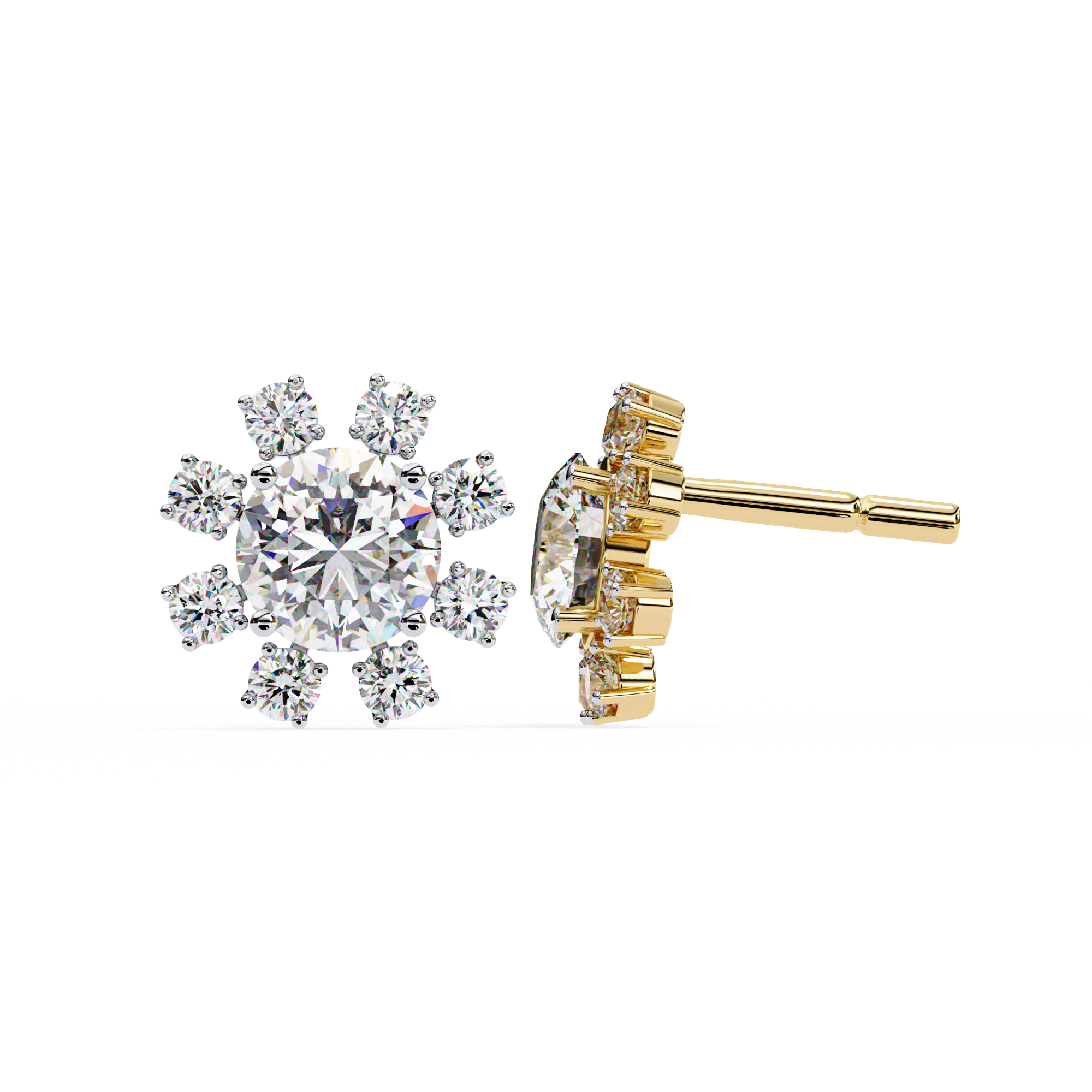 Gaia Diamond Earring