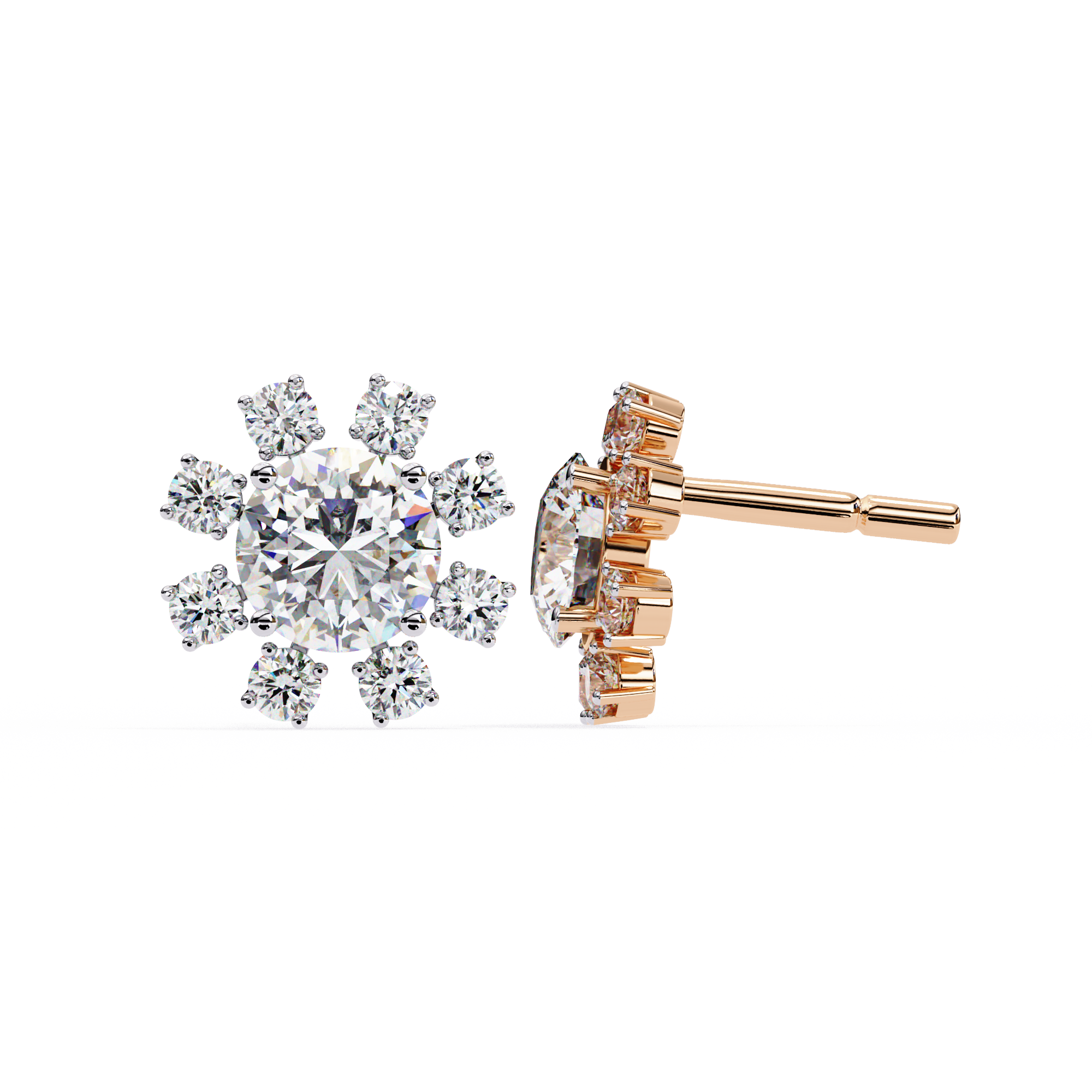 Gaia Diamond Earring