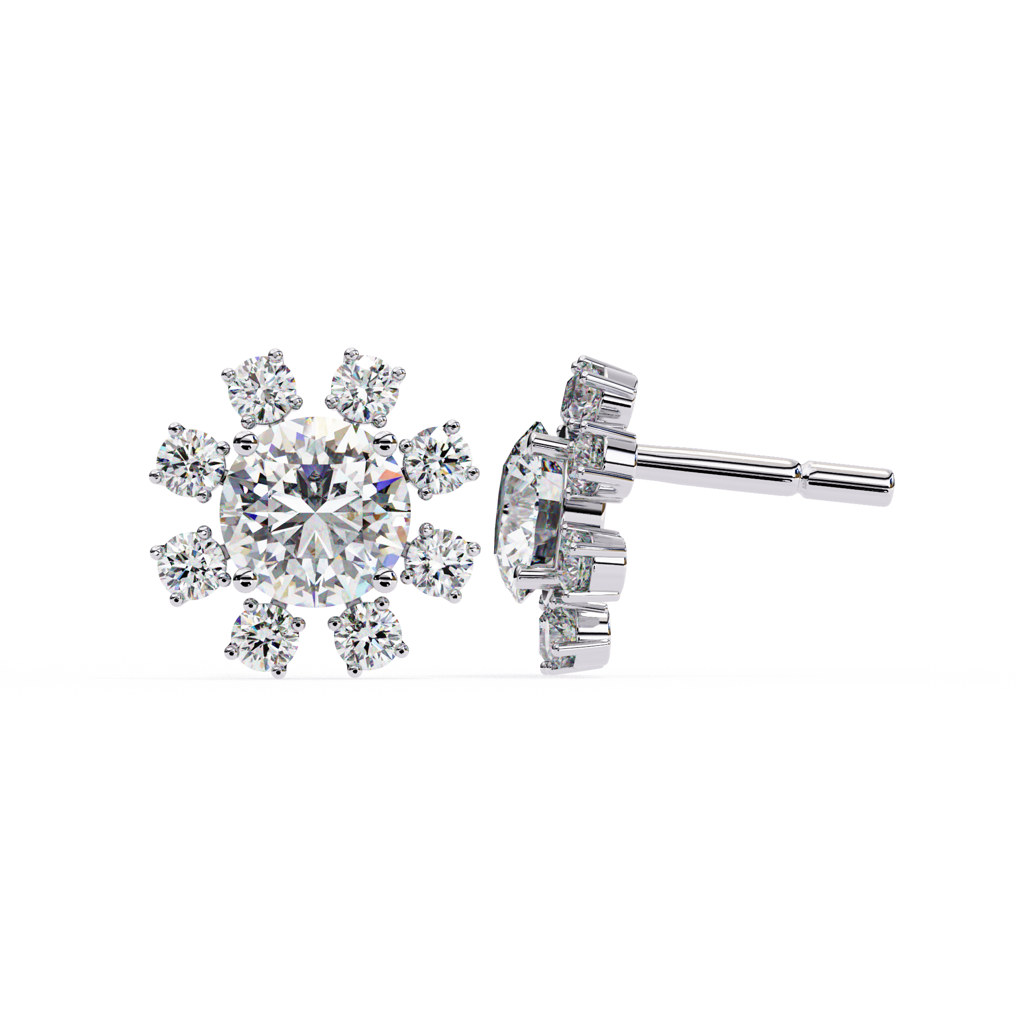 Gaia Diamond Earring
