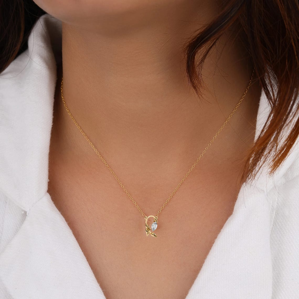 Adaline Diamond Pendant