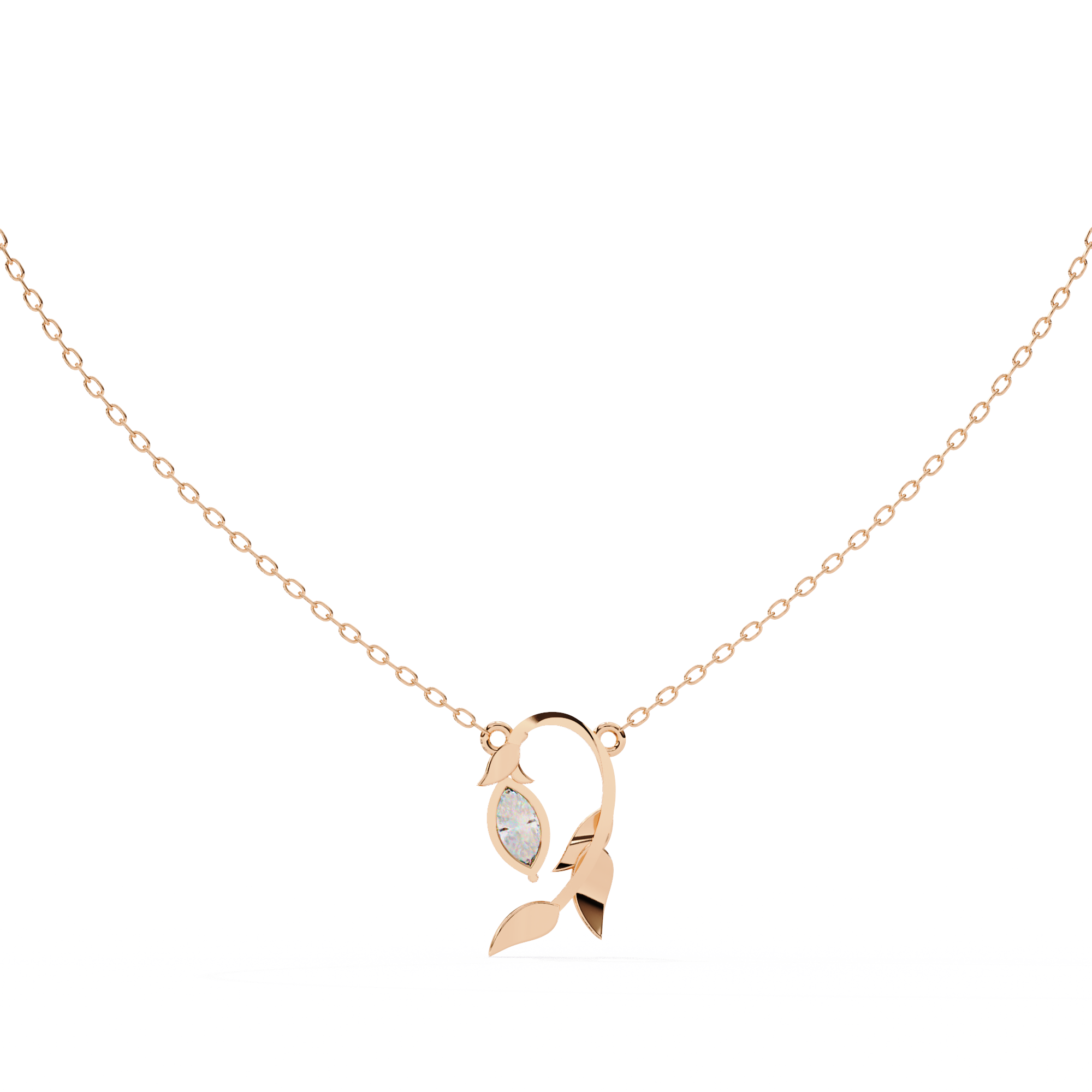 Adaline Diamond Pendant