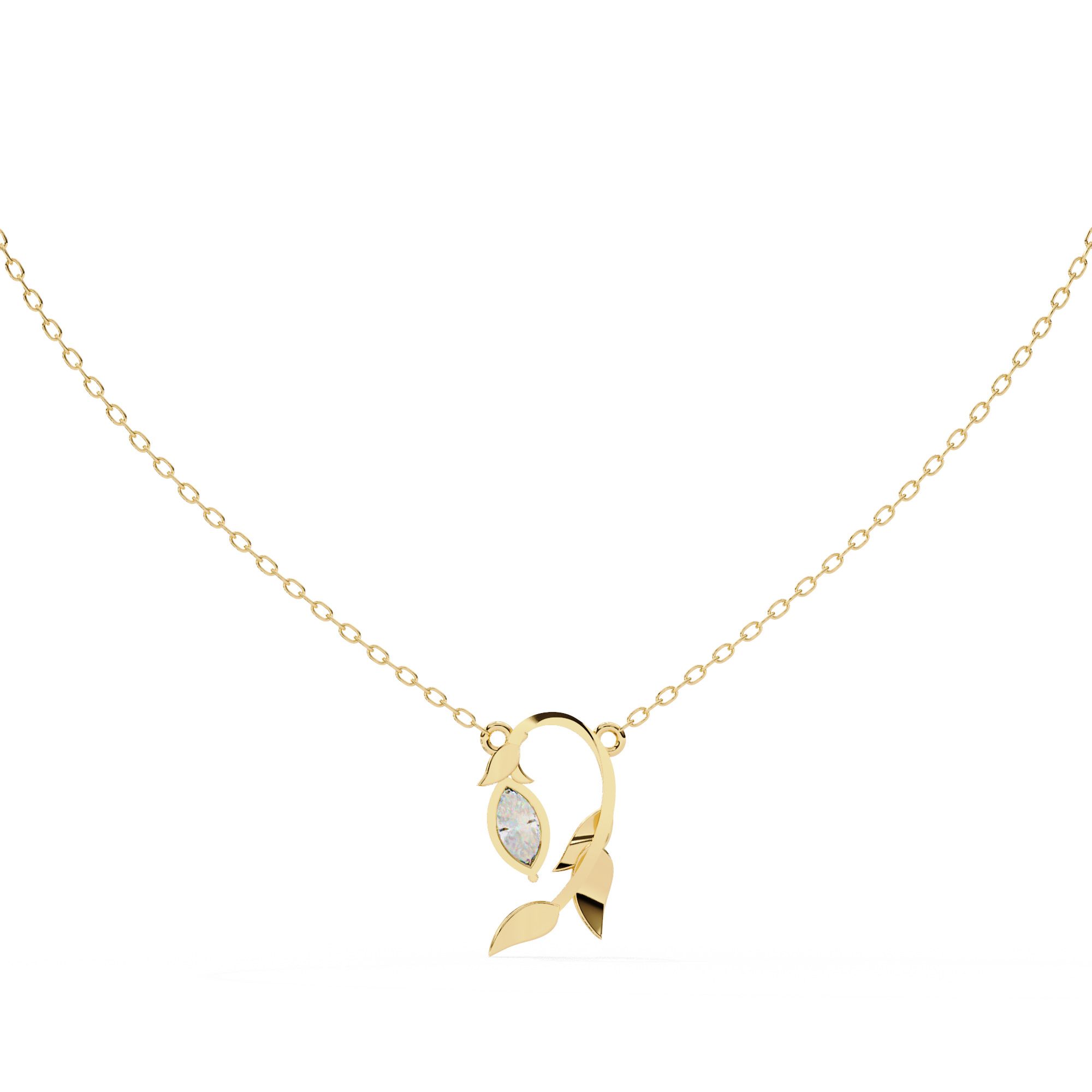 Adaline Diamond Pendant
