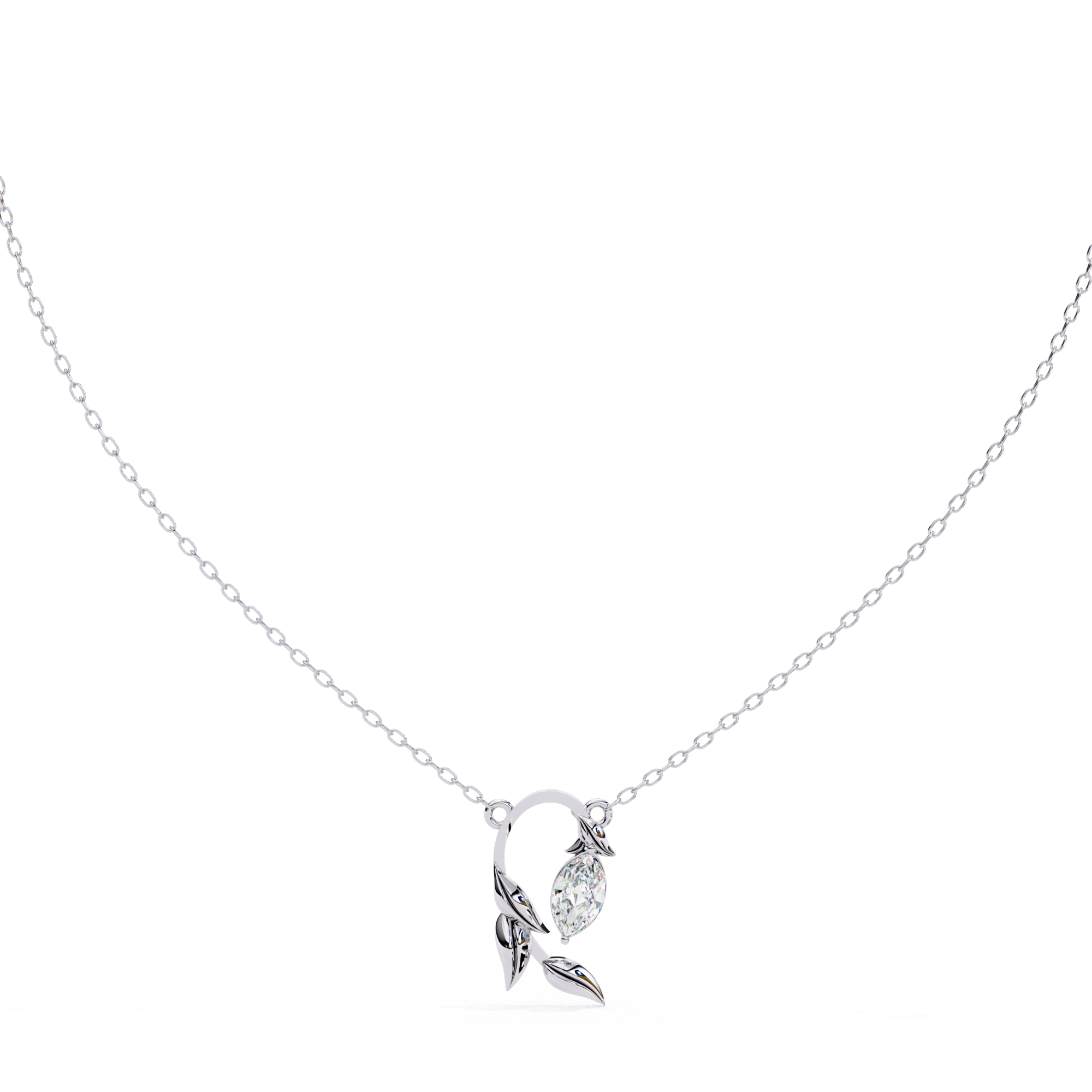 Adaline Diamond Pendant
