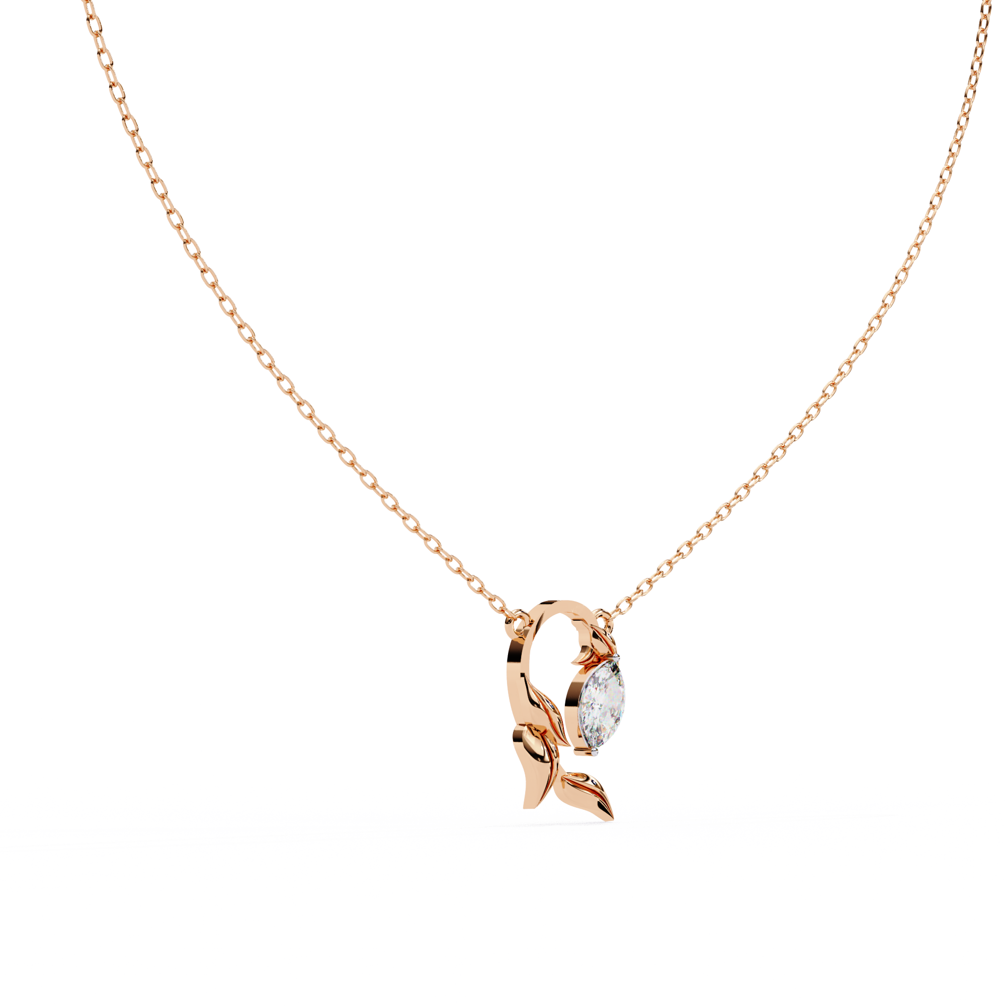 Adaline Diamond Pendant