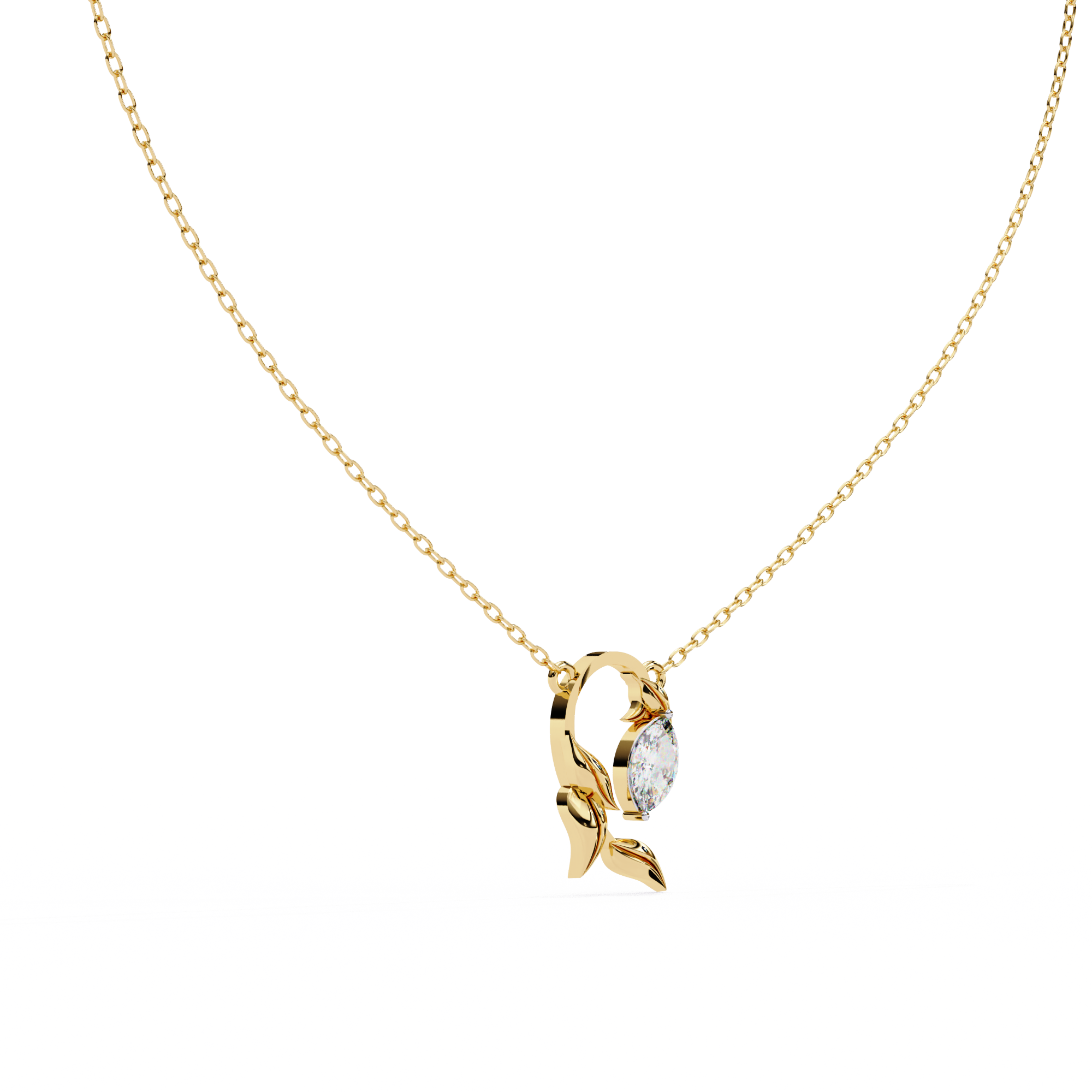 Adaline Diamond Pendant