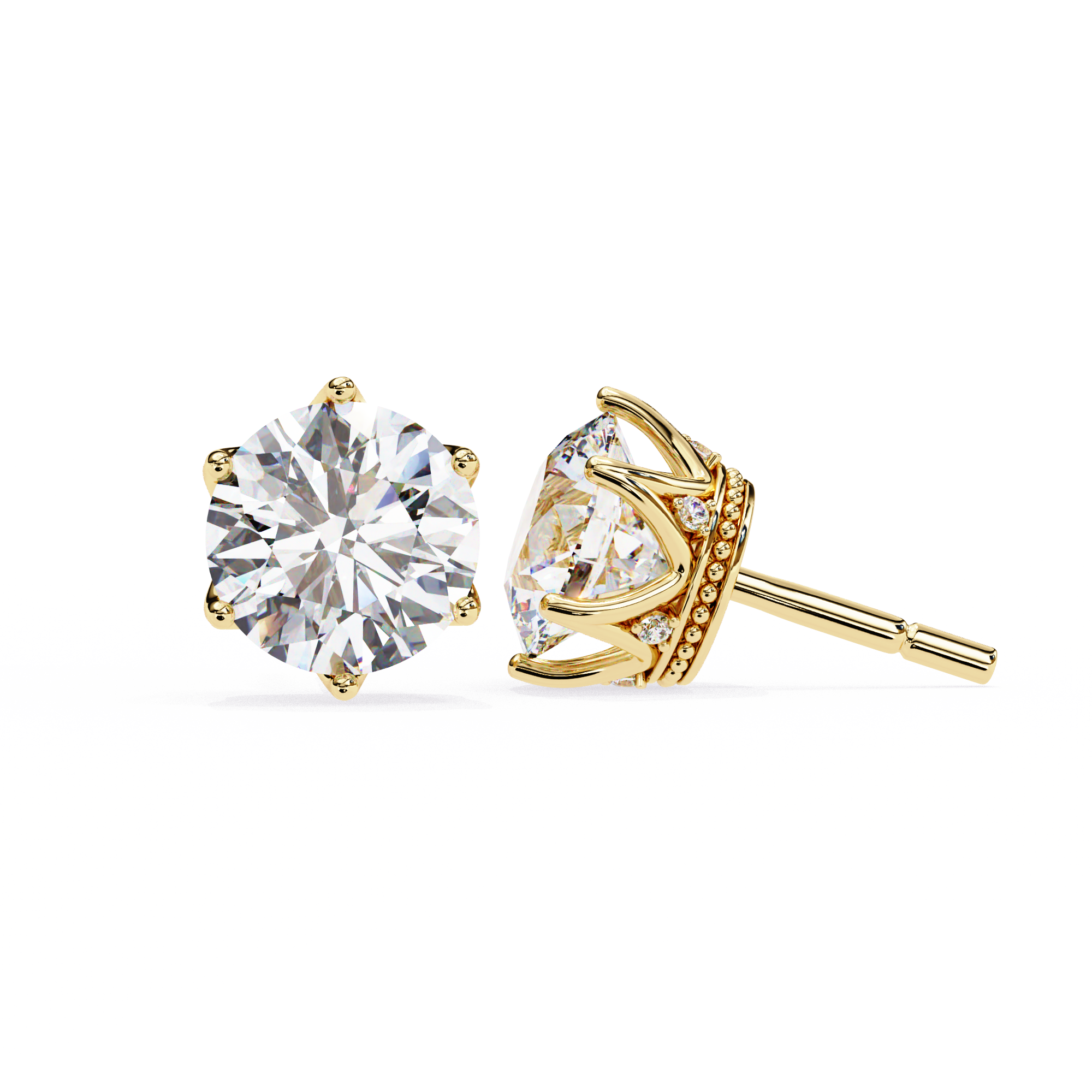 Aster Diamond Earring