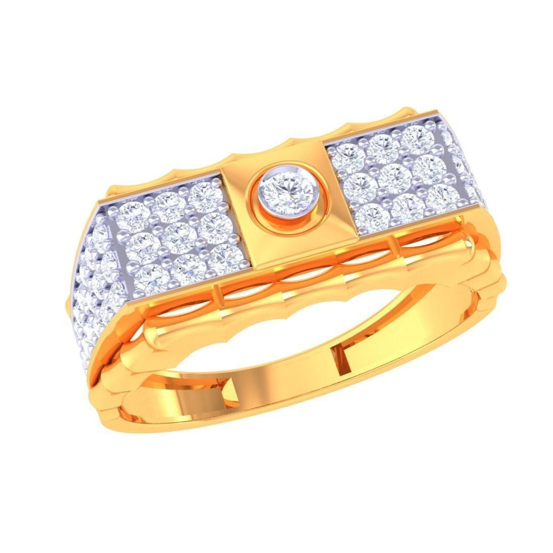 Vincent Diamond Mens Ring