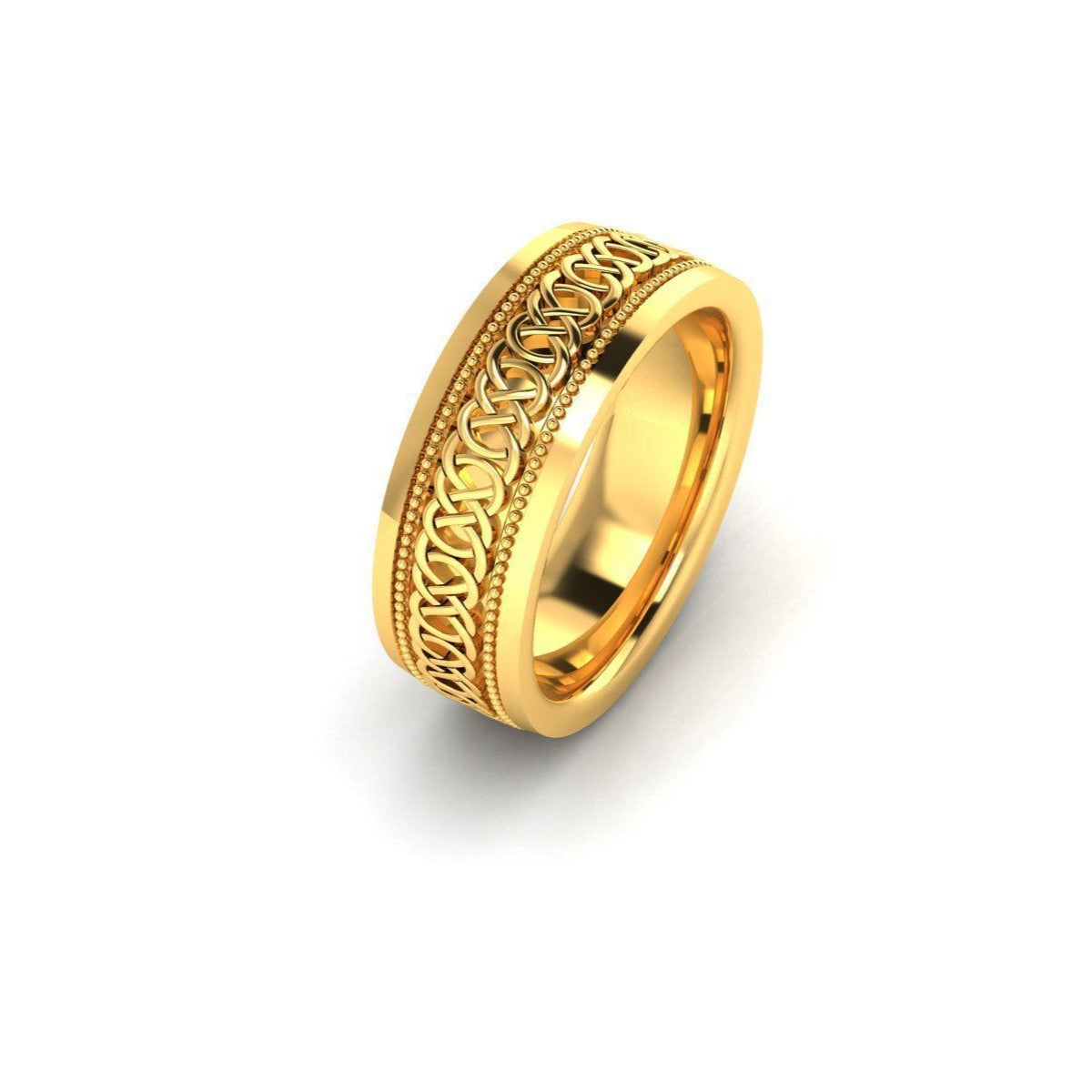 George Diamond Mens Ring