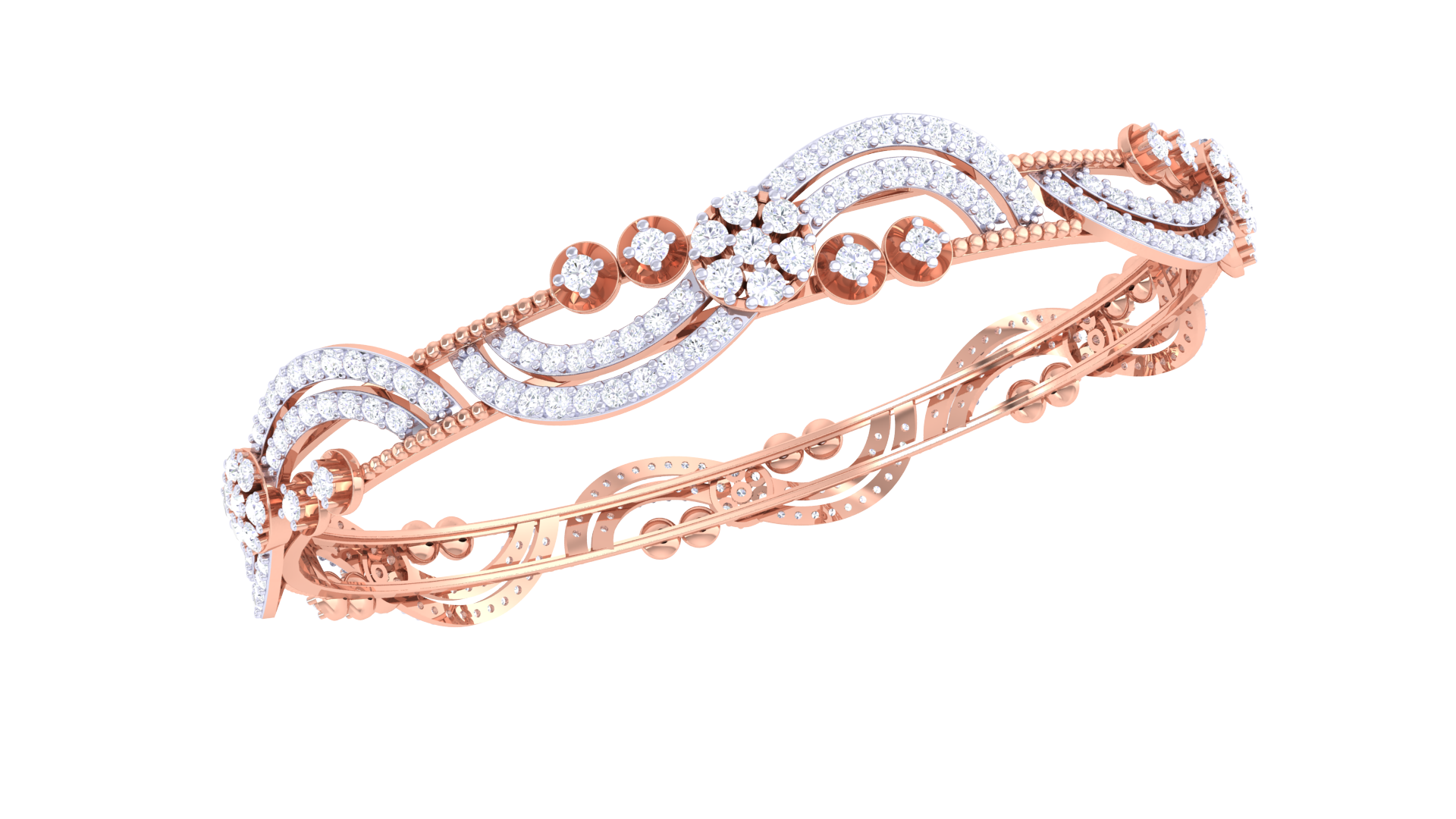Gwen Diamond Bangle