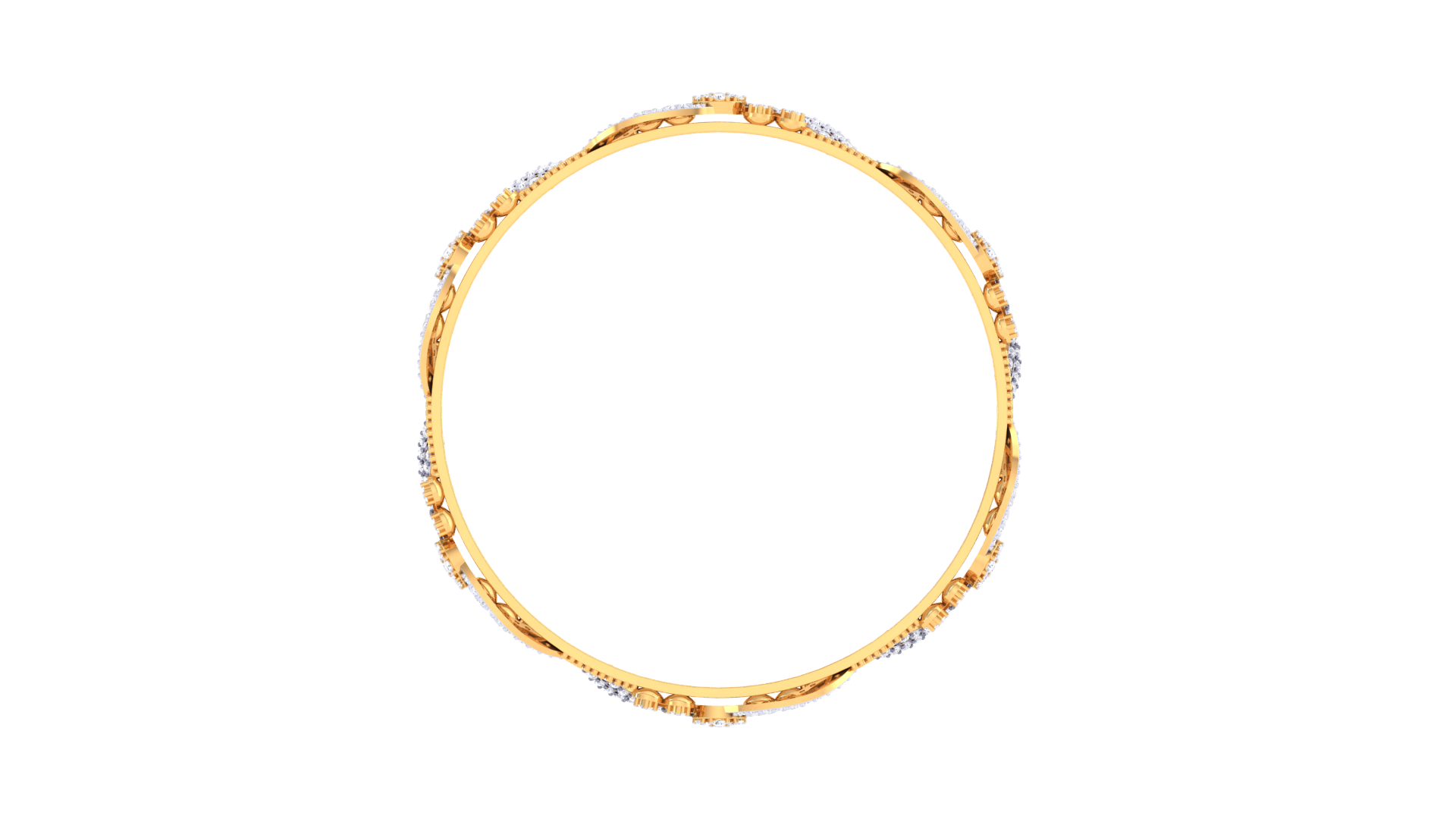 Gwen Diamond Bangle