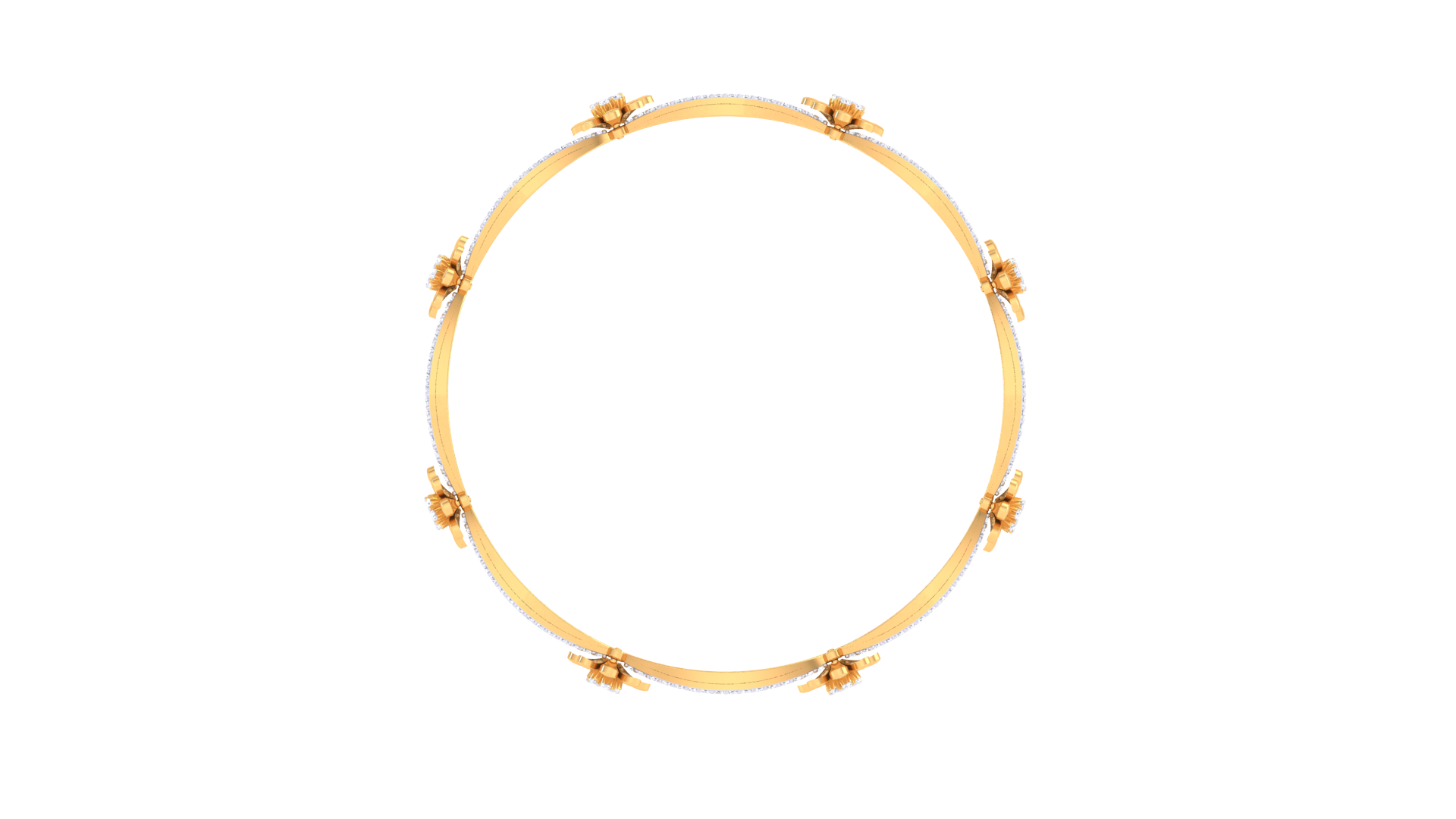 August Diamond Bangle