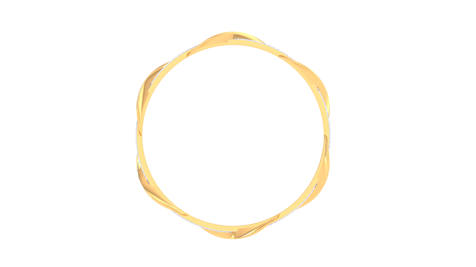 Guadalupe Diamond Bangle