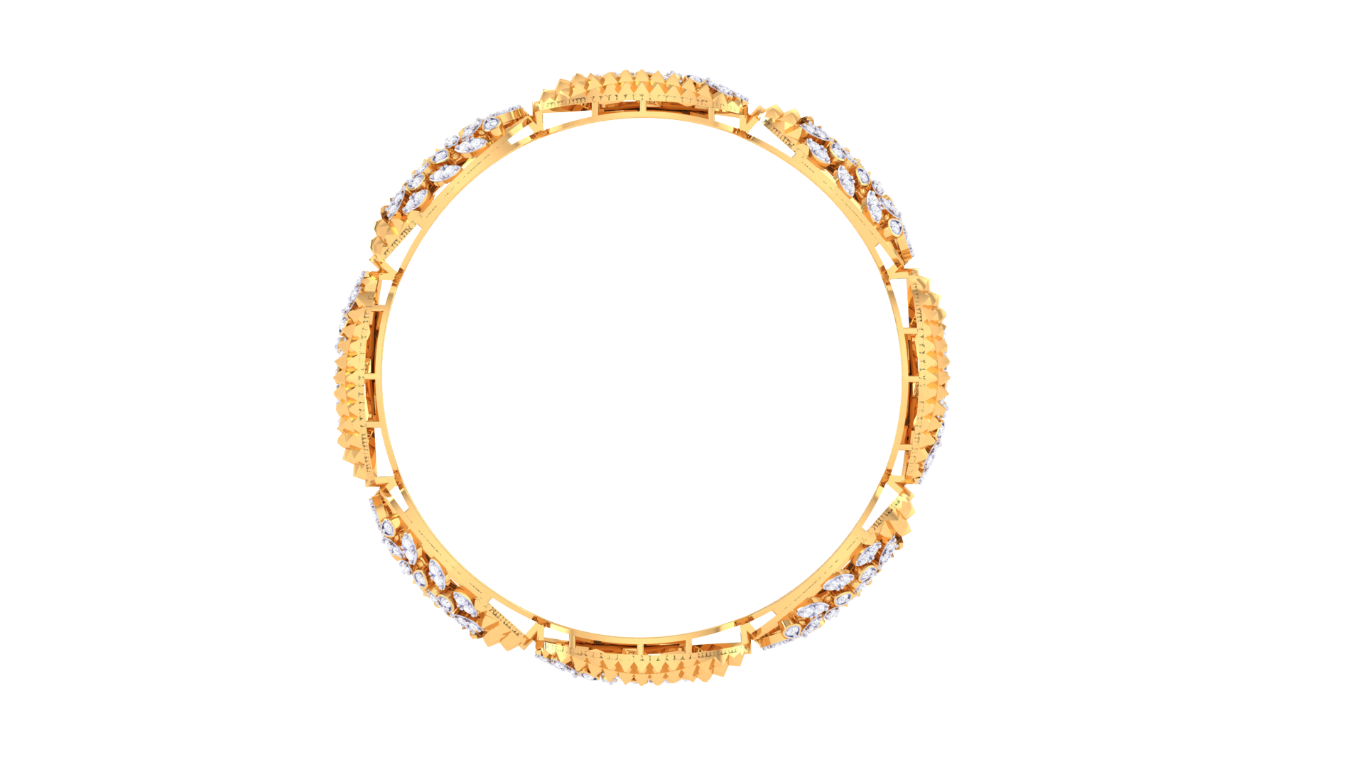 Whitney Diamond Bangle