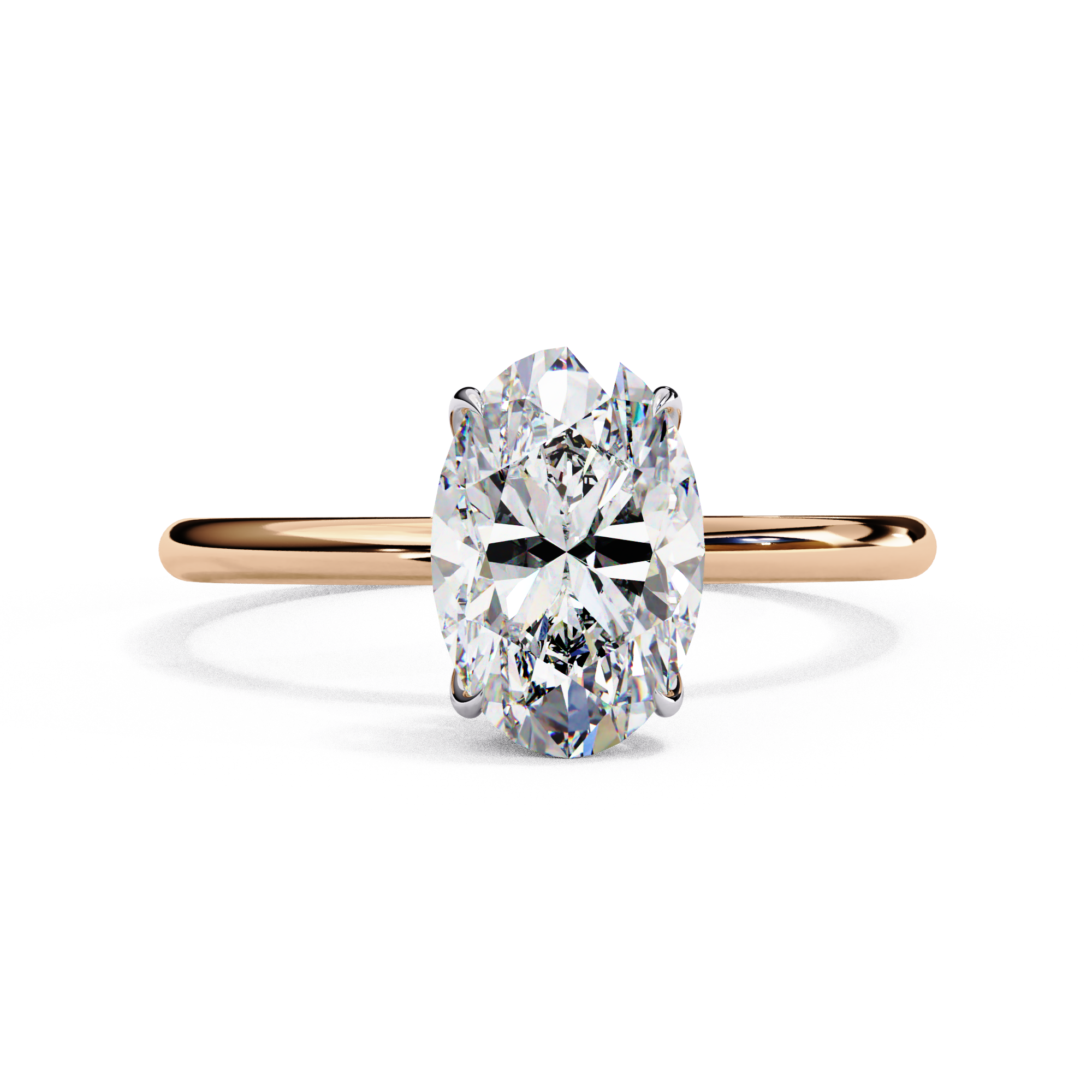 Queen Solitaire Ring