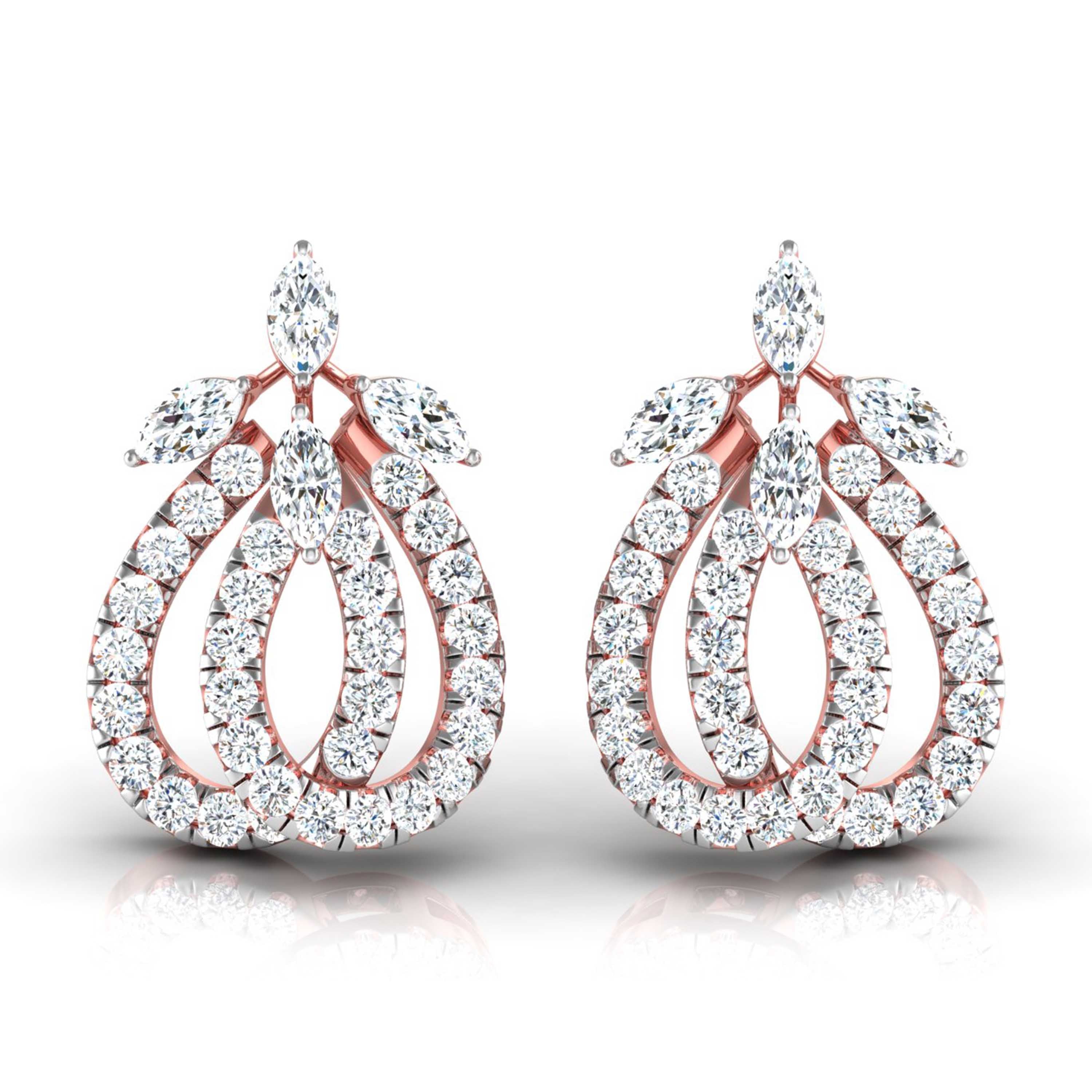 Cecelia Diamond Earring