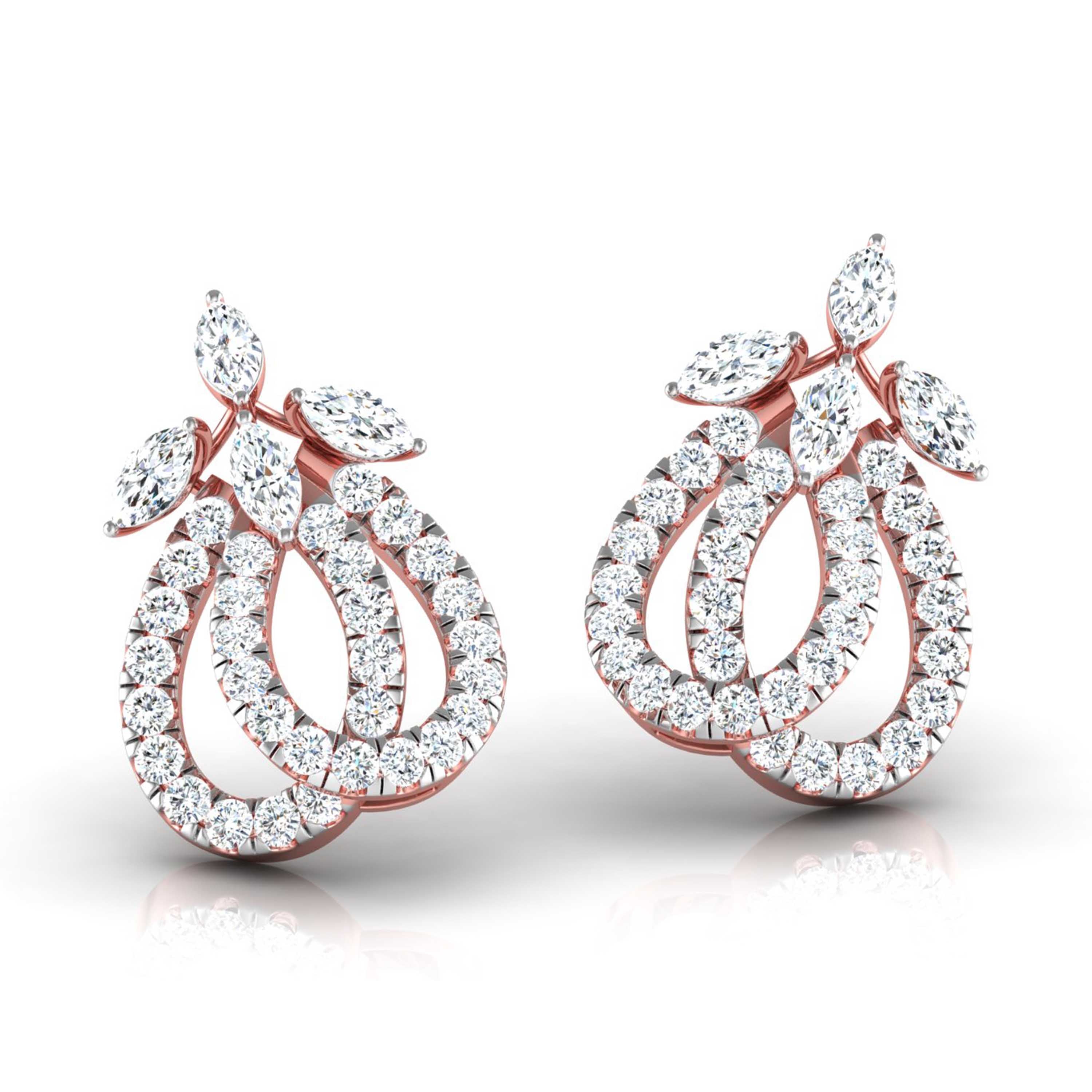 Cecelia Diamond Earring