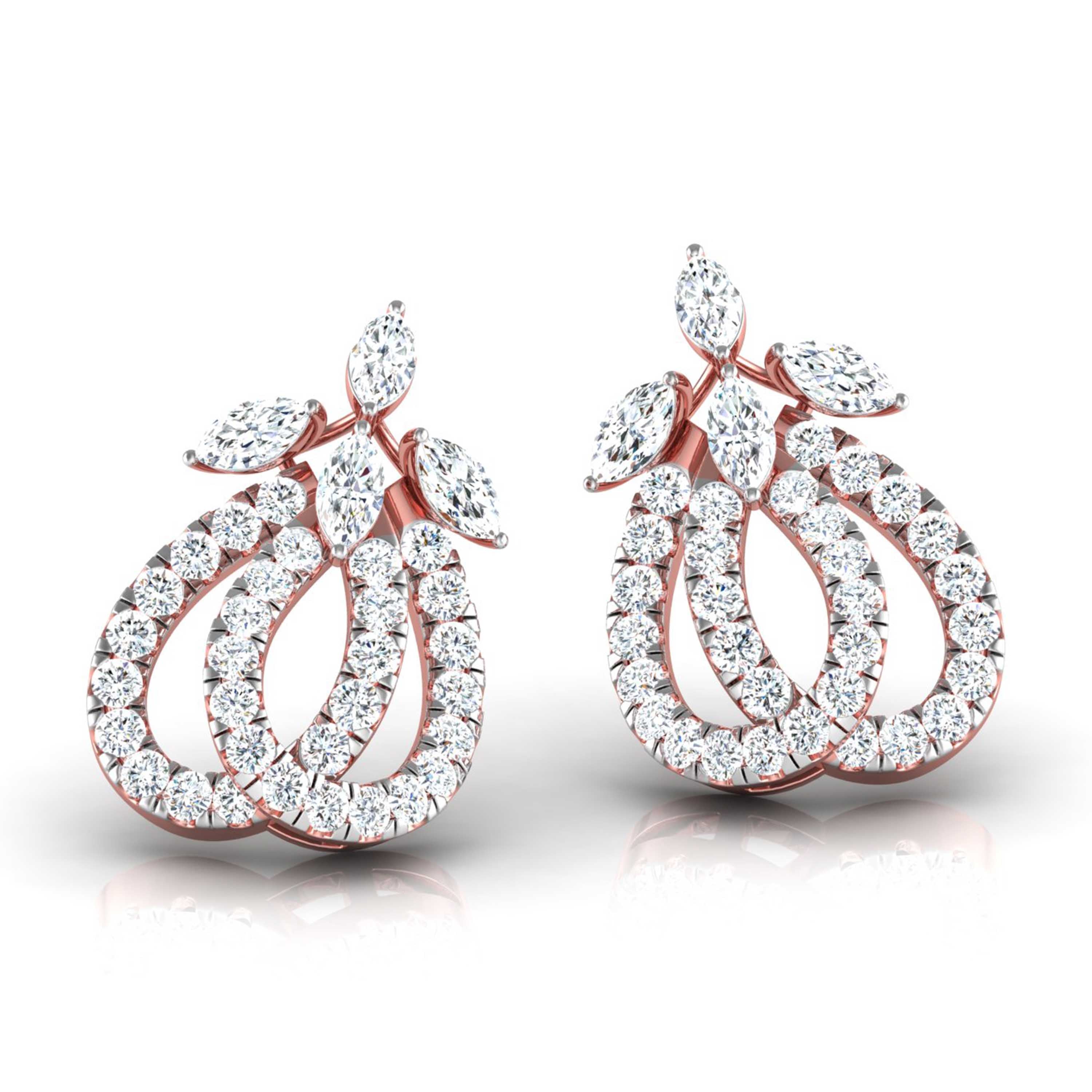 Cecelia Diamond Earring