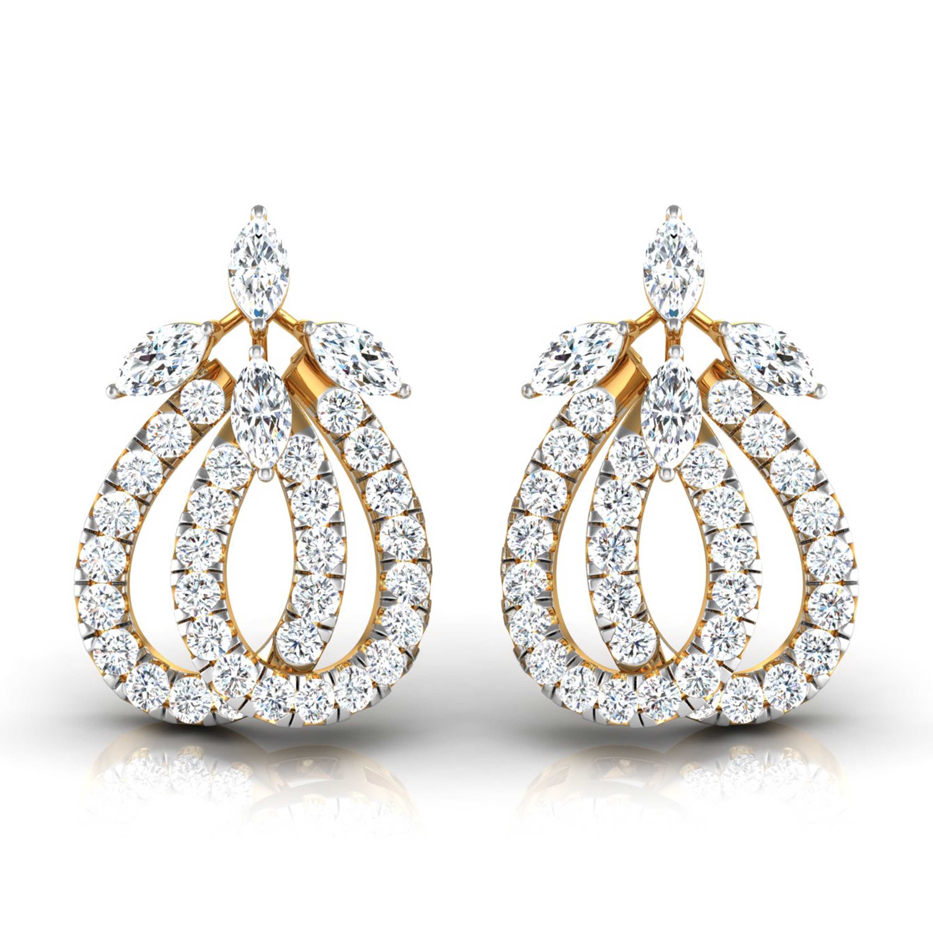 Cecelia Diamond Earring