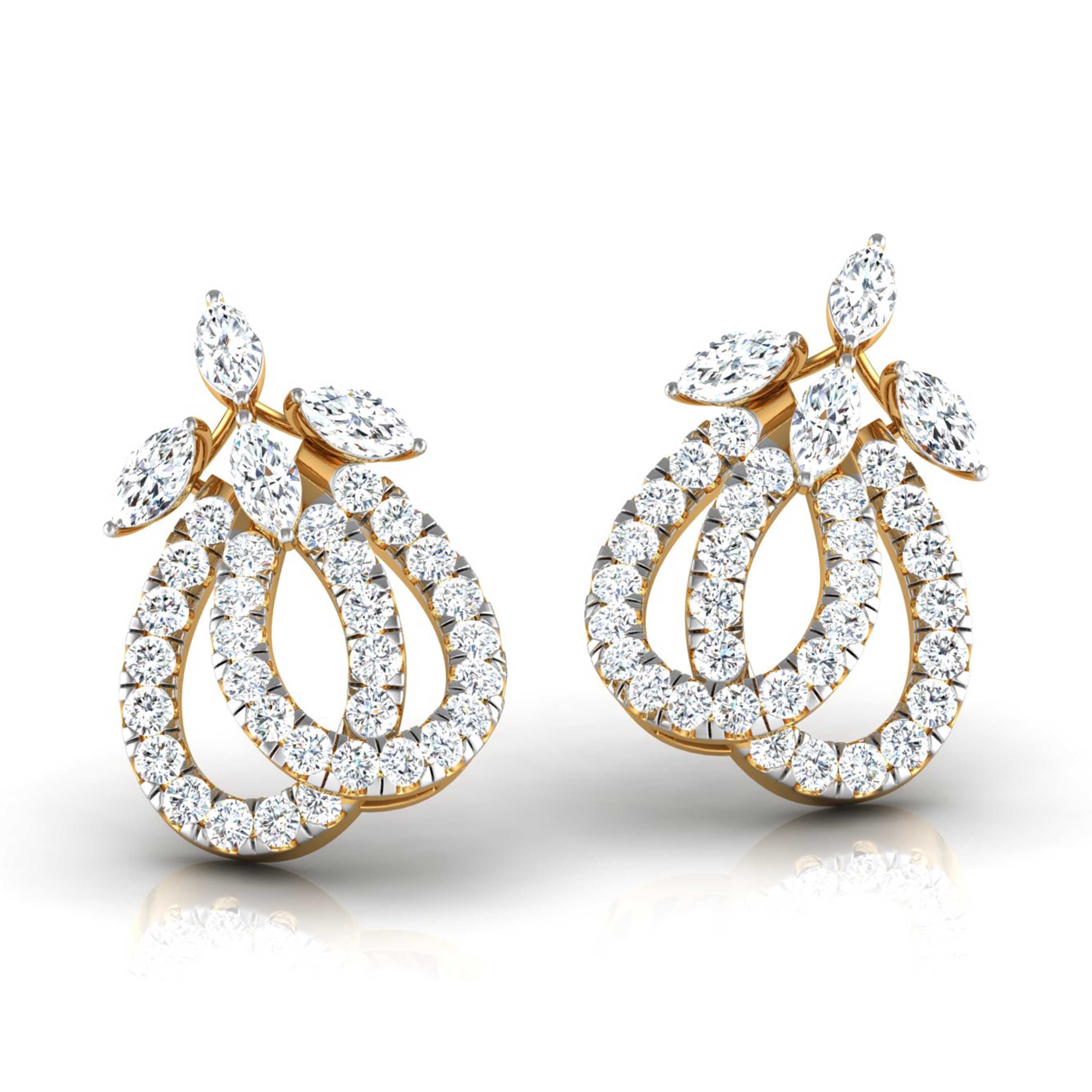 Cecelia Diamond Earring