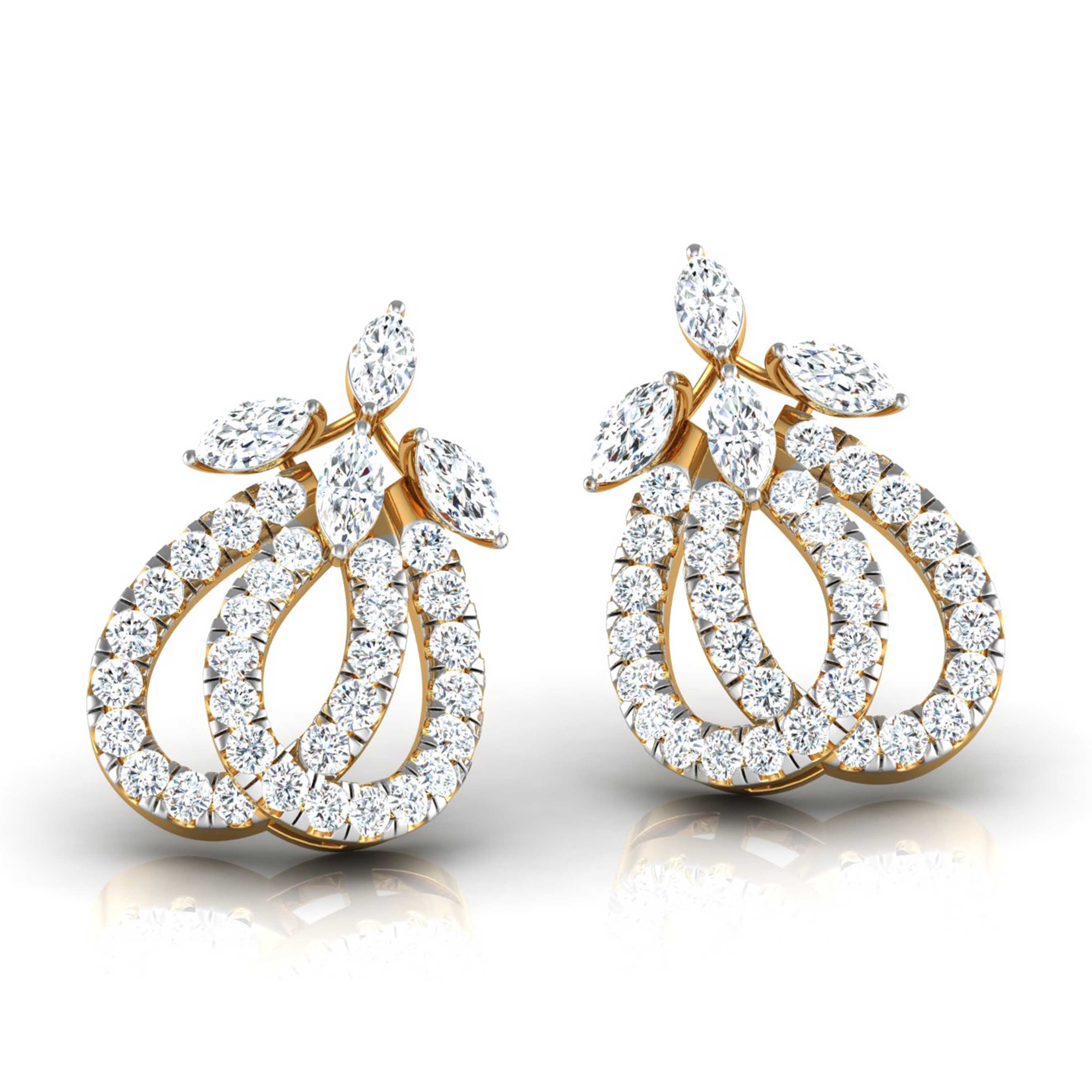 Cecelia Diamond Earring