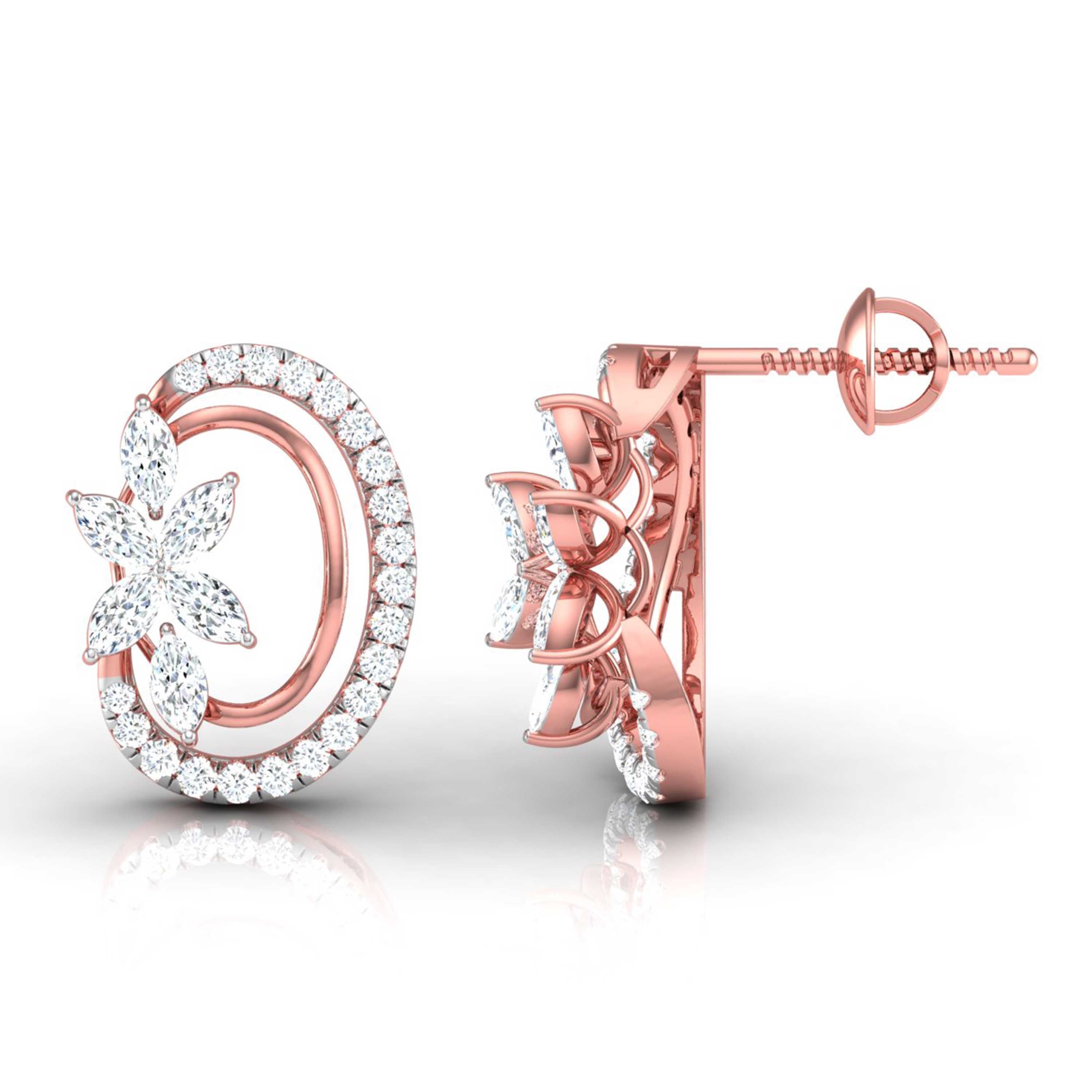 Cassandra Diamond Earring