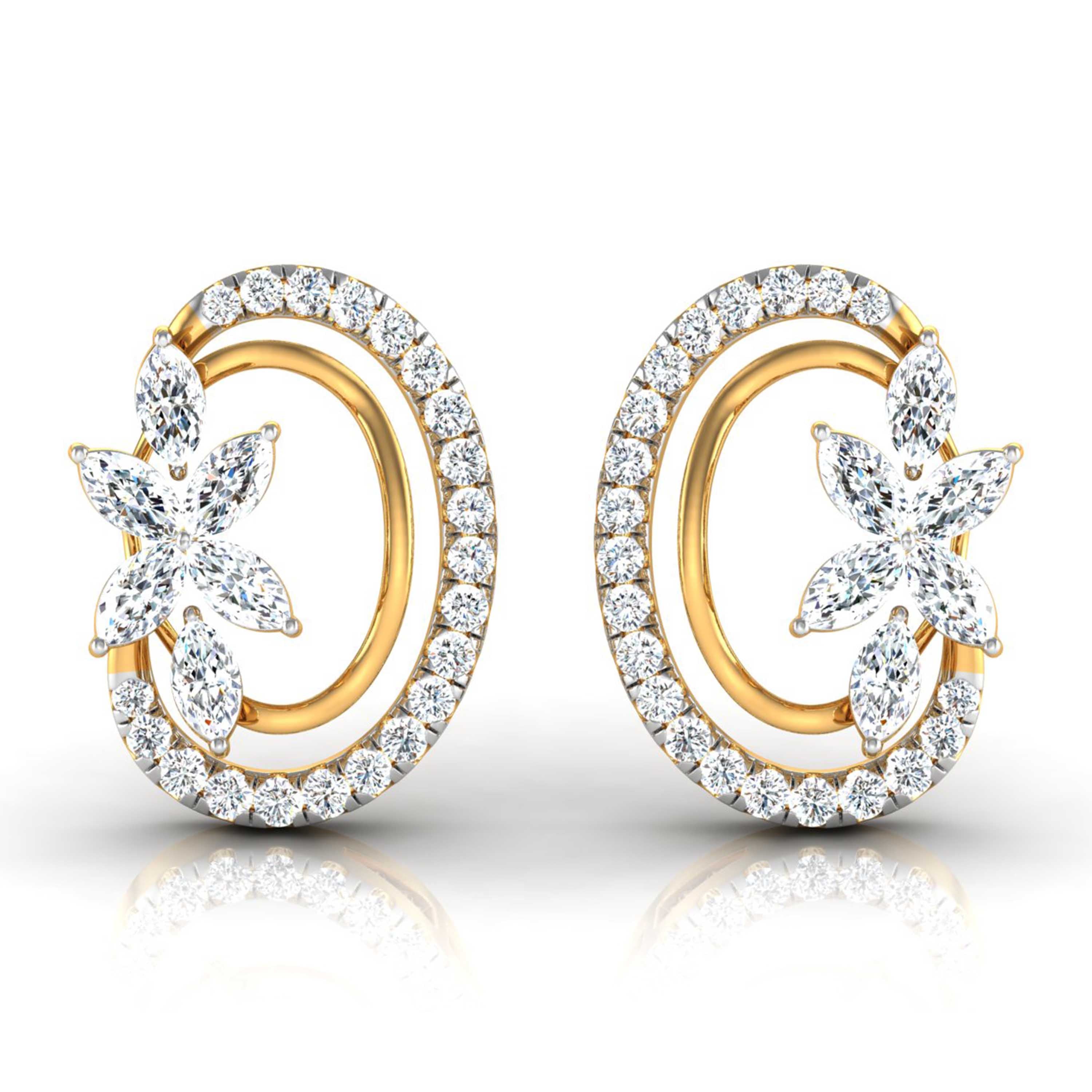 Cassandra Diamond Earring