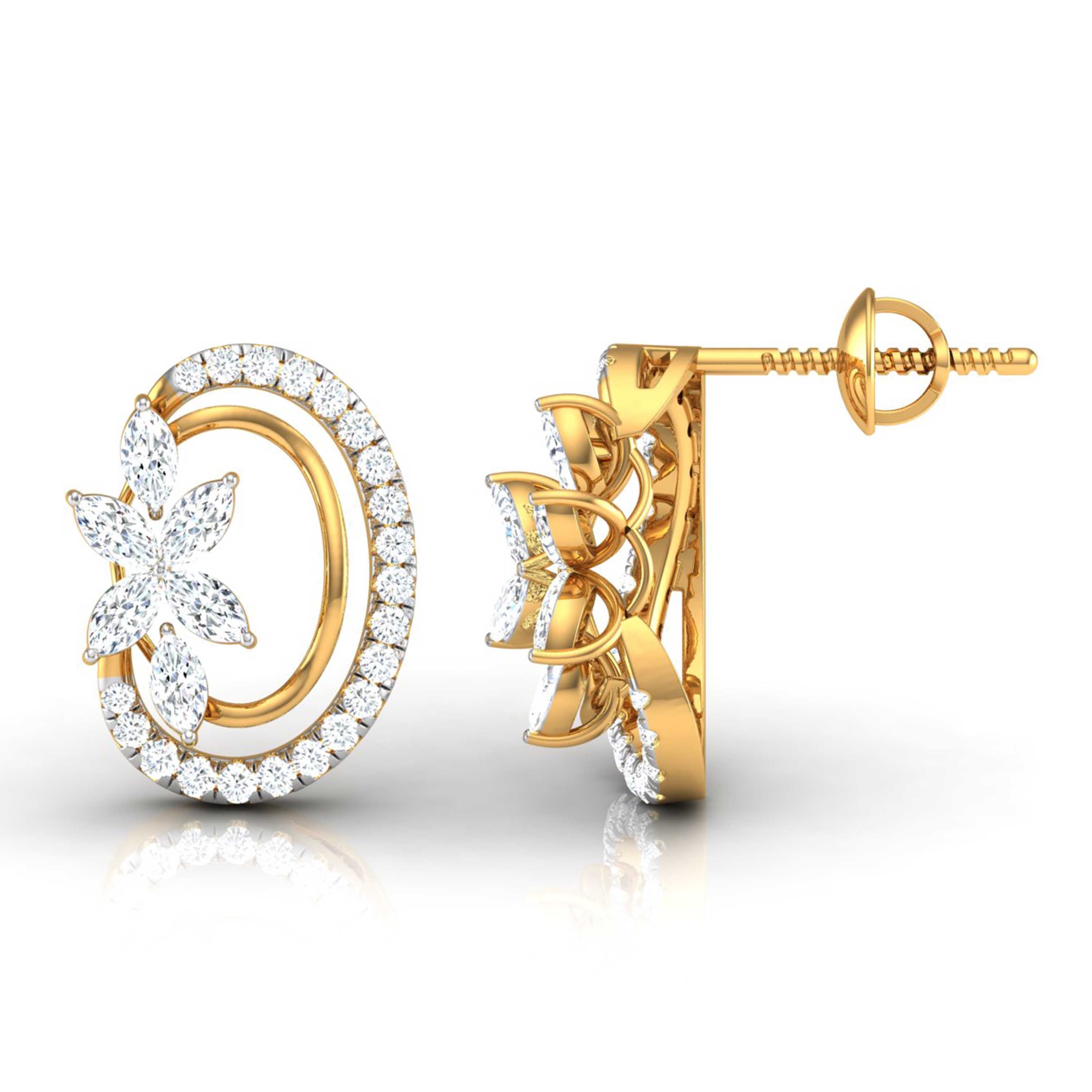 Cassandra Diamond Earring