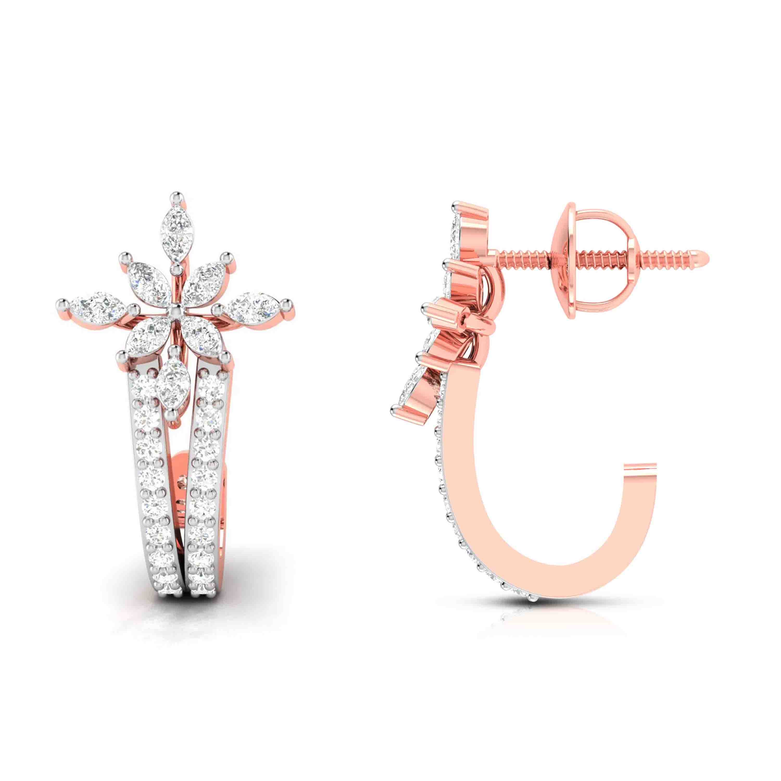 Maxine Diamond Earring