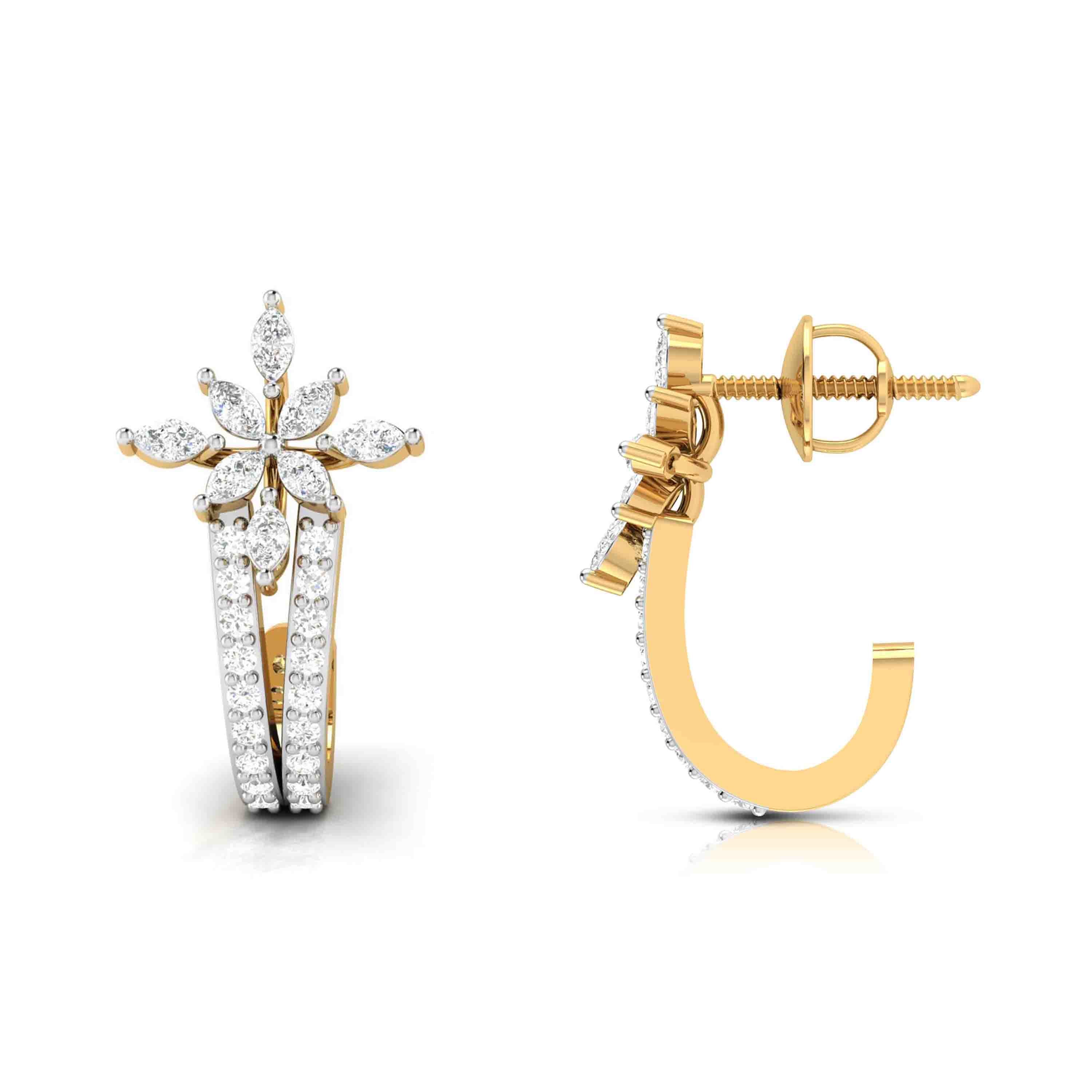 Maxine Diamond Earring