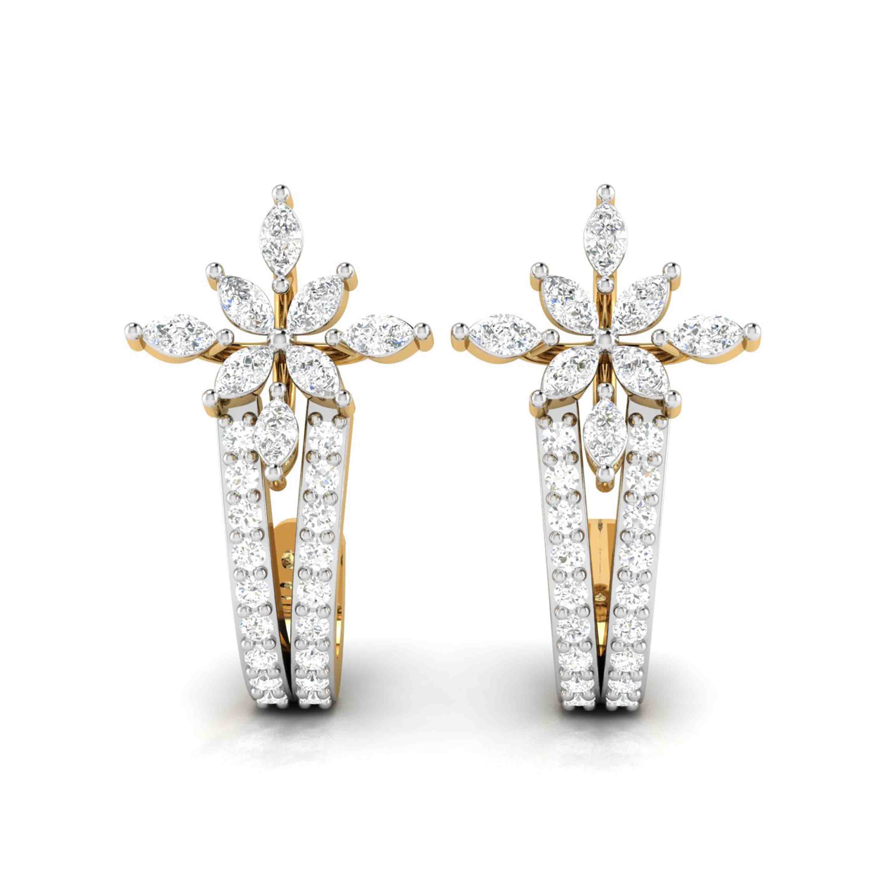 Maxine Diamond Earring