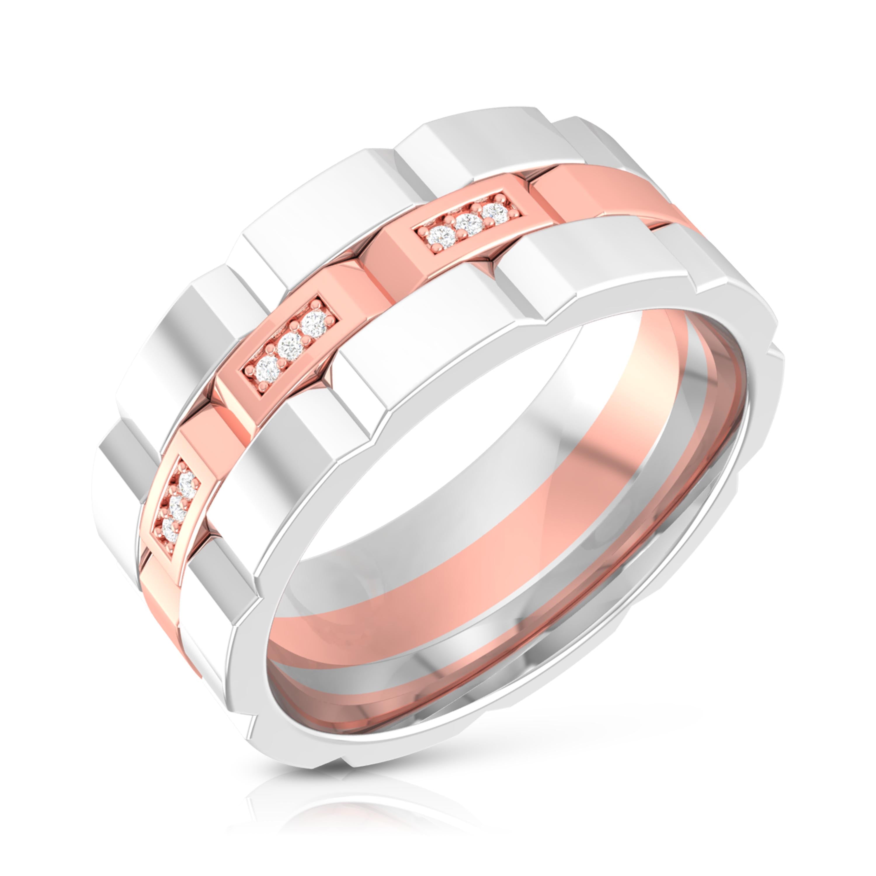 Dulce Diamond Mens Ring