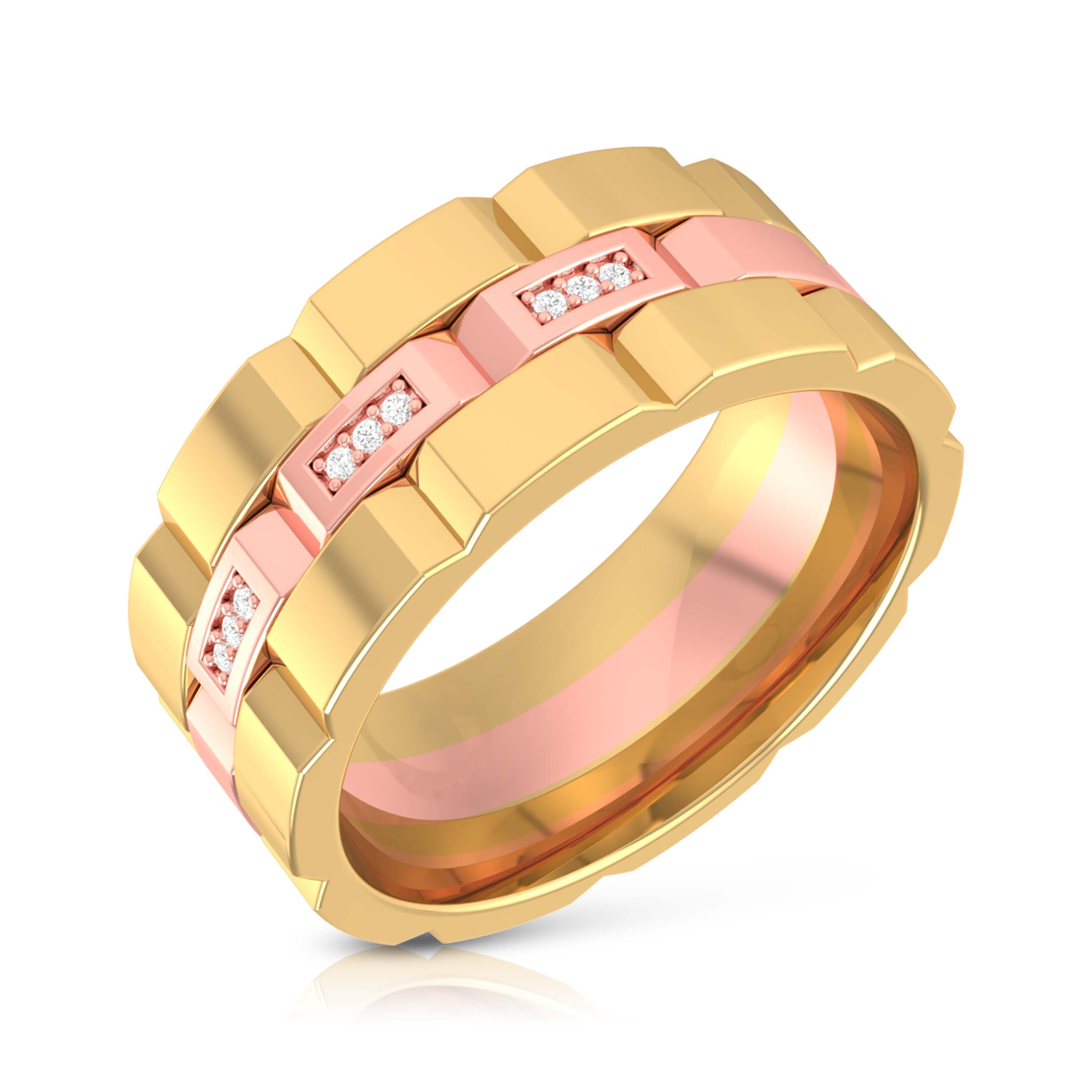 Dulce Diamond Mens Ring