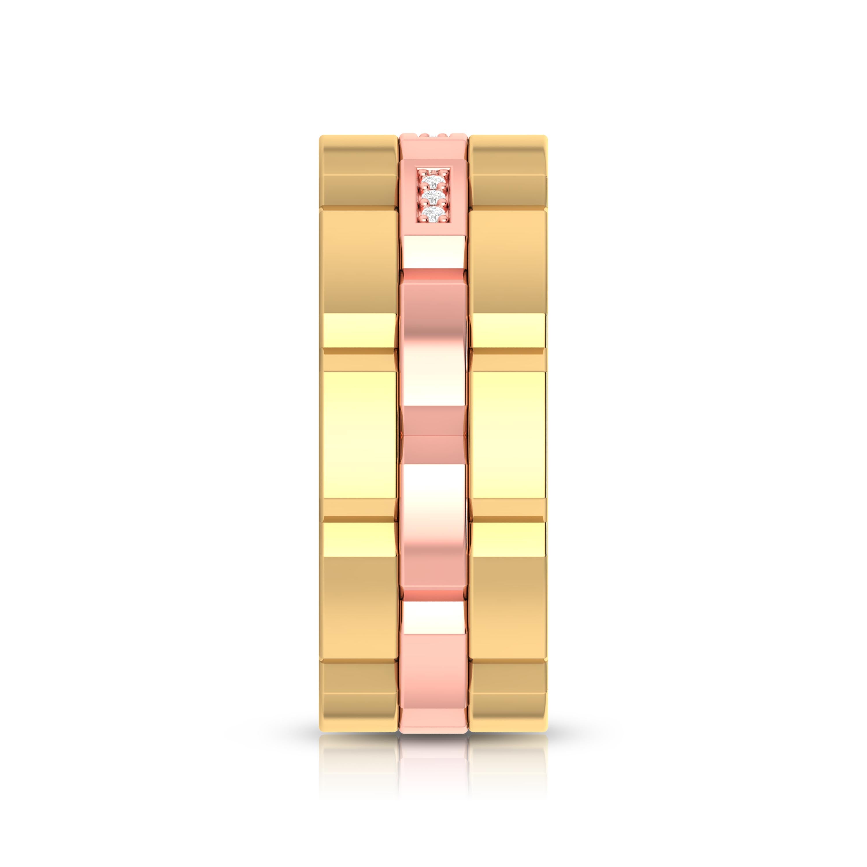 Dulce Diamond Mens Ring