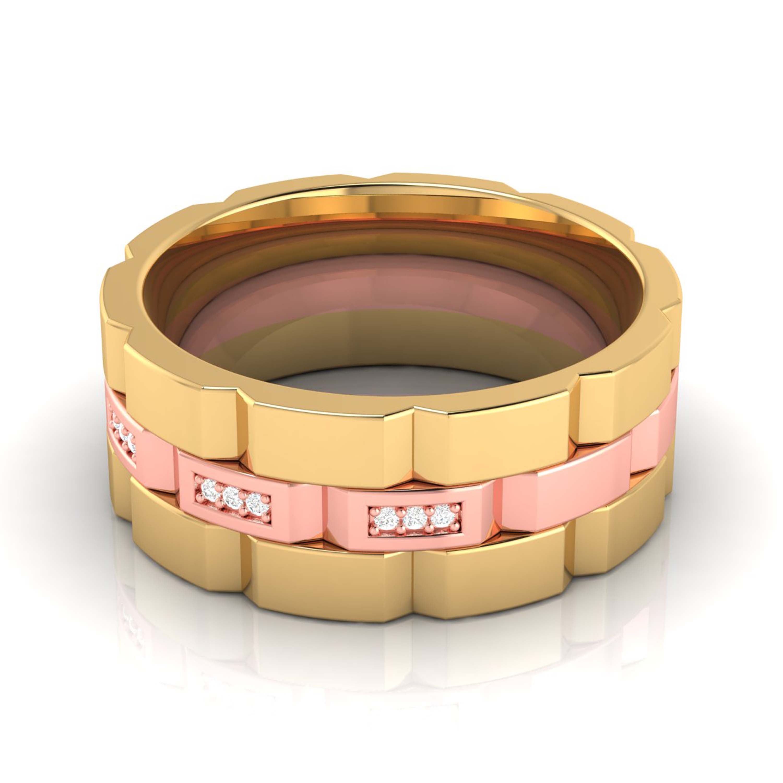 Dulce Diamond Mens Ring