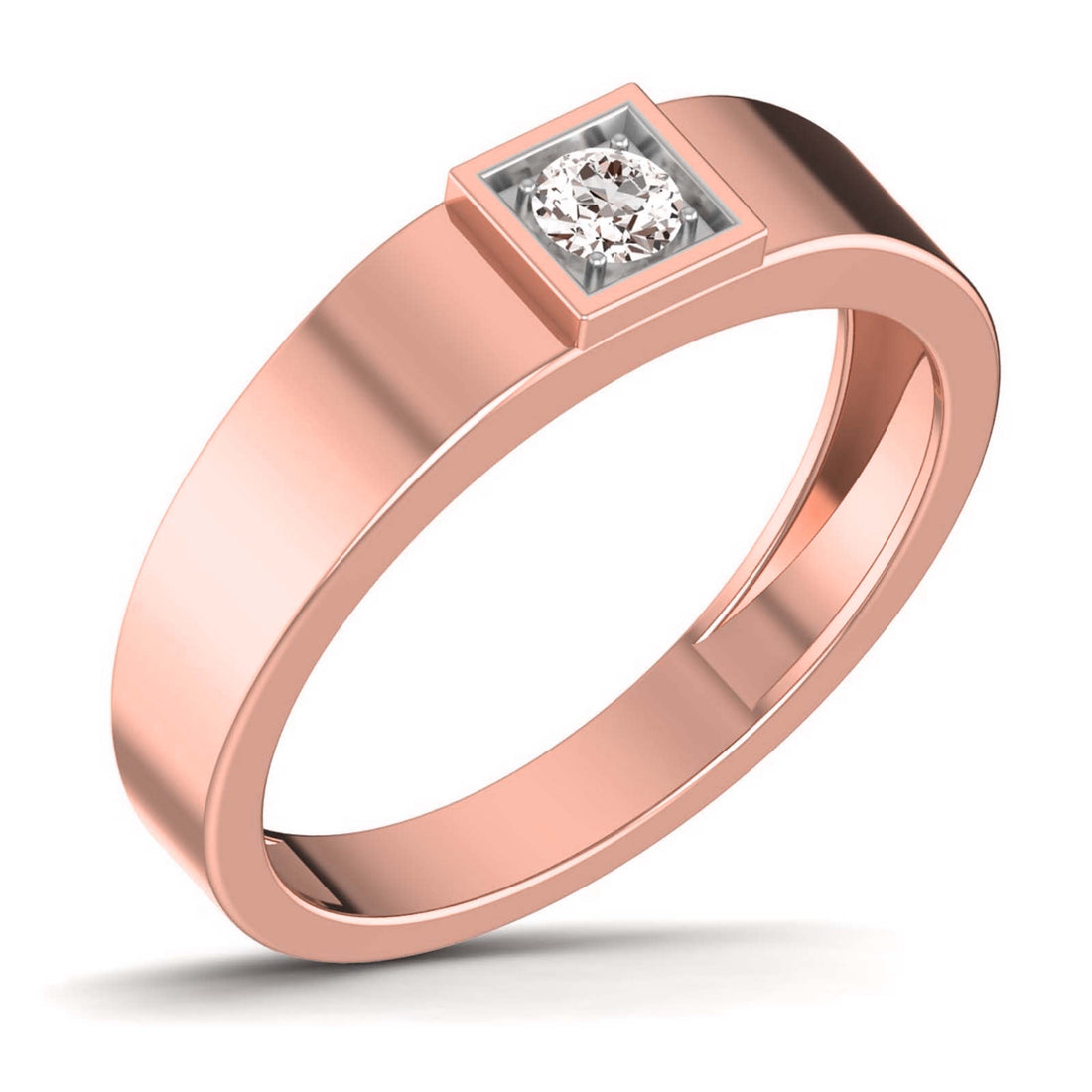 William Diamond Mens Ring