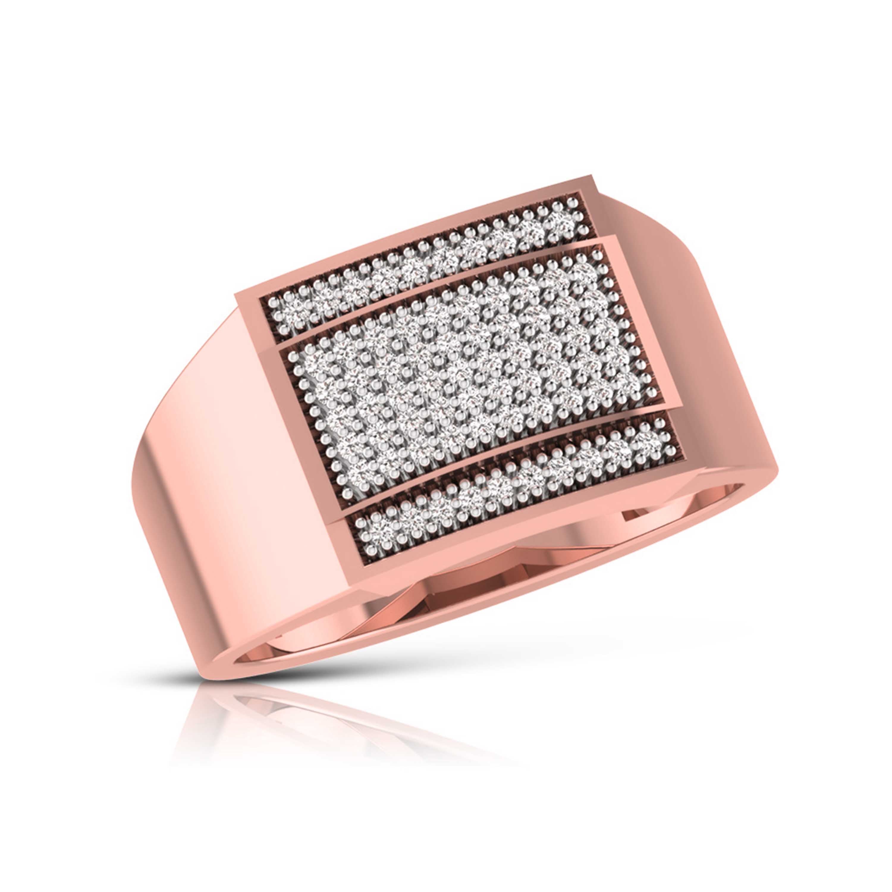 Paulina Diamond Mens Ring