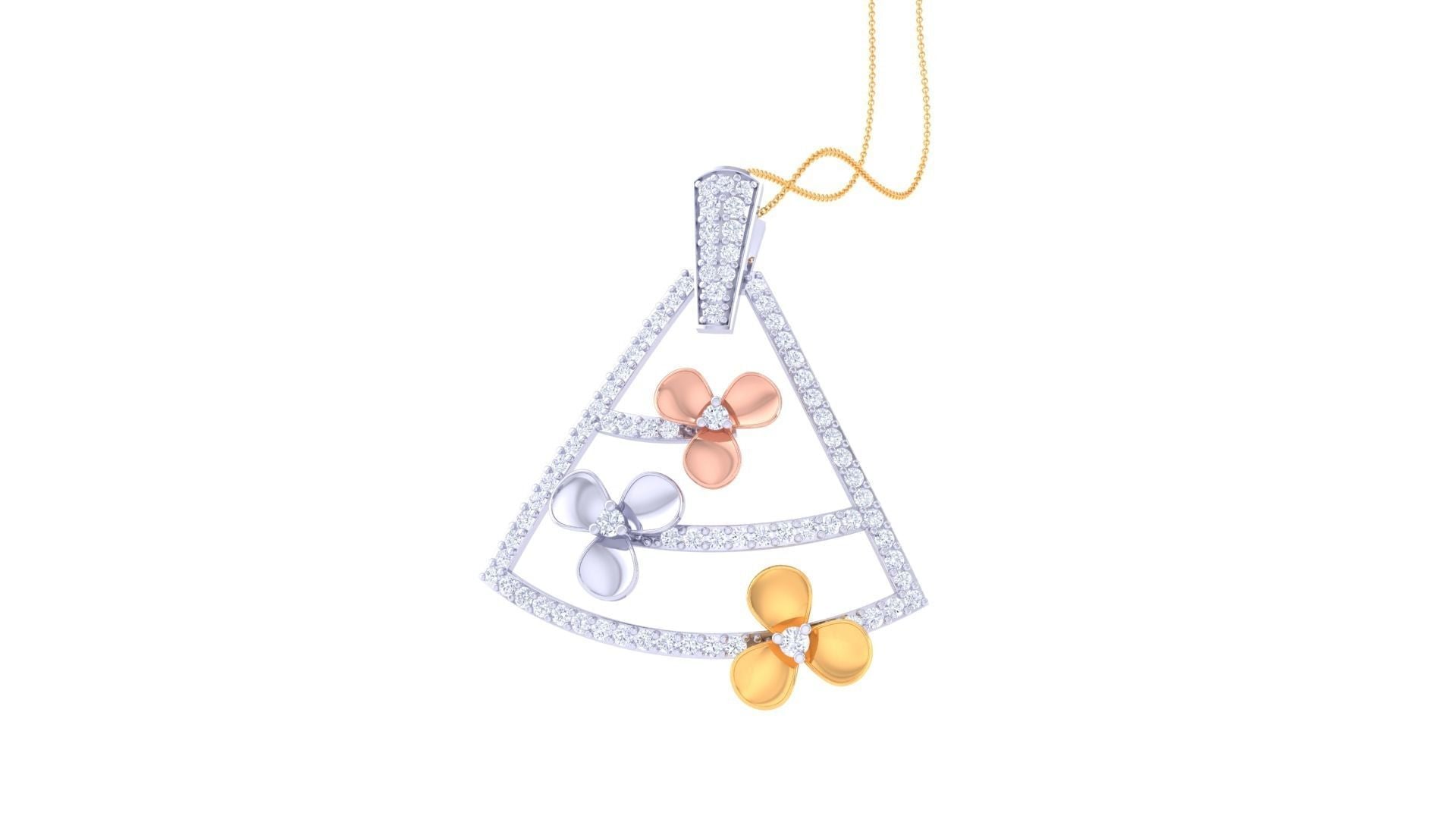 Arlette Diamond Pendant