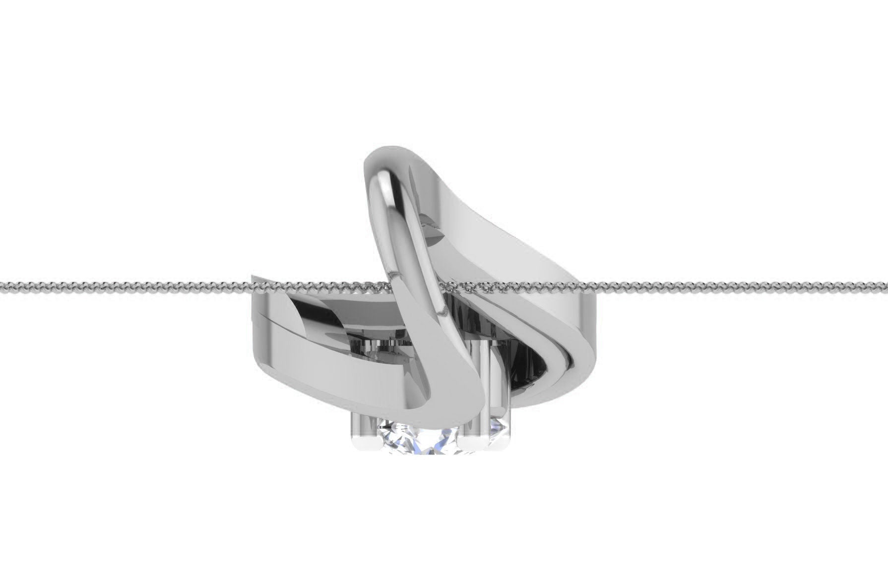 Elizabeth Diamond Pendant