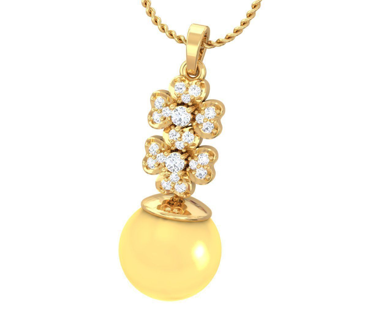 Treasure Diamond Pendant