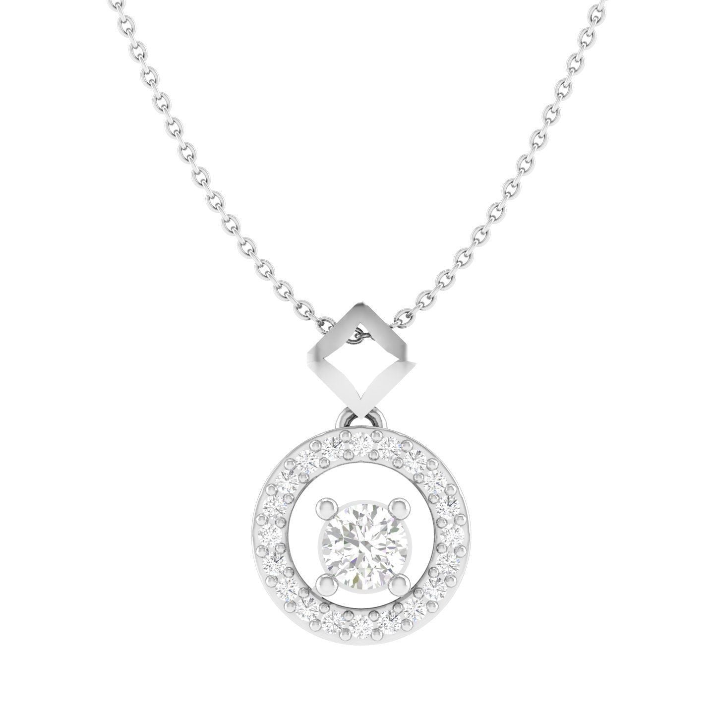 Evelyn Diamond Pendant