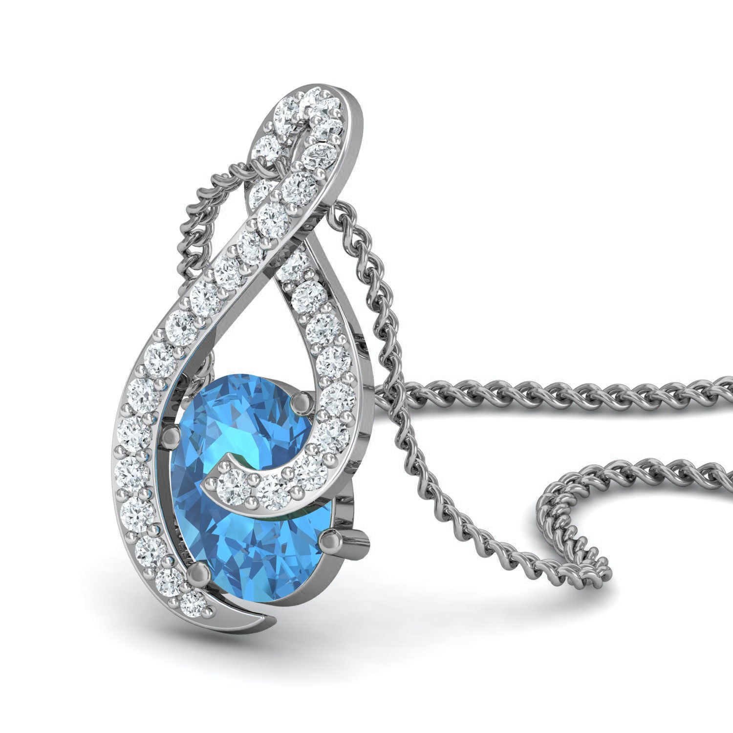 Mavis Diamond Pendant