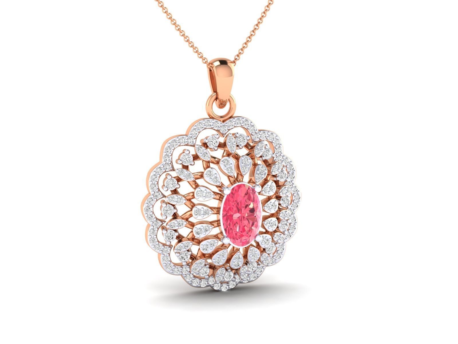 Brittany Diamond Pendant