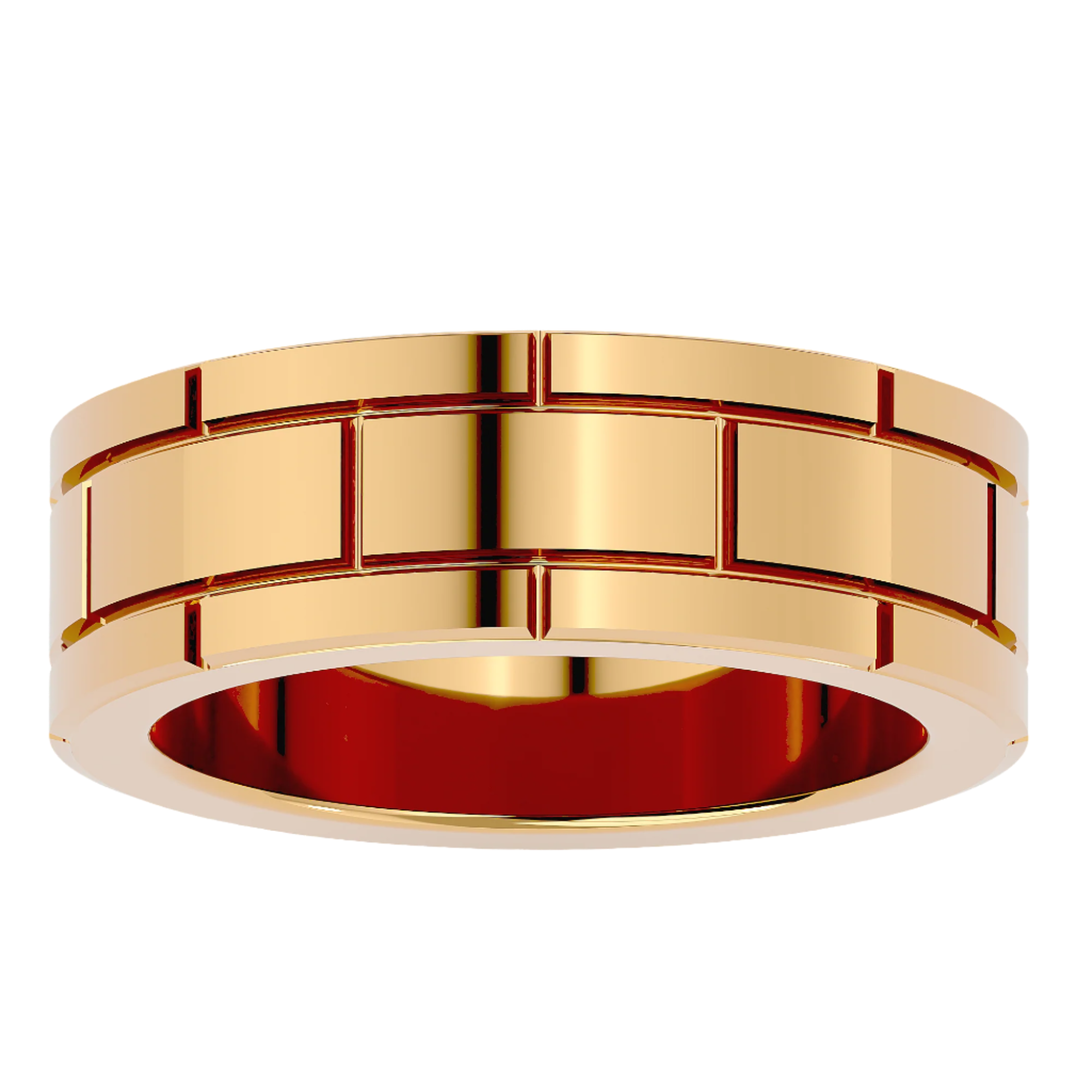 Nathaniel Diamond Mens Ring