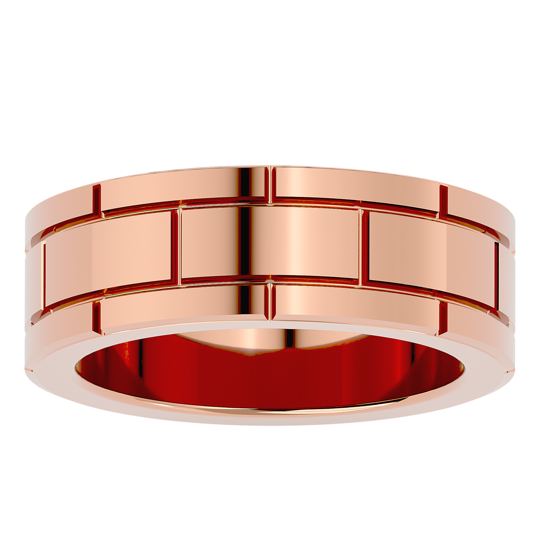 Nathaniel Diamond Mens Ring