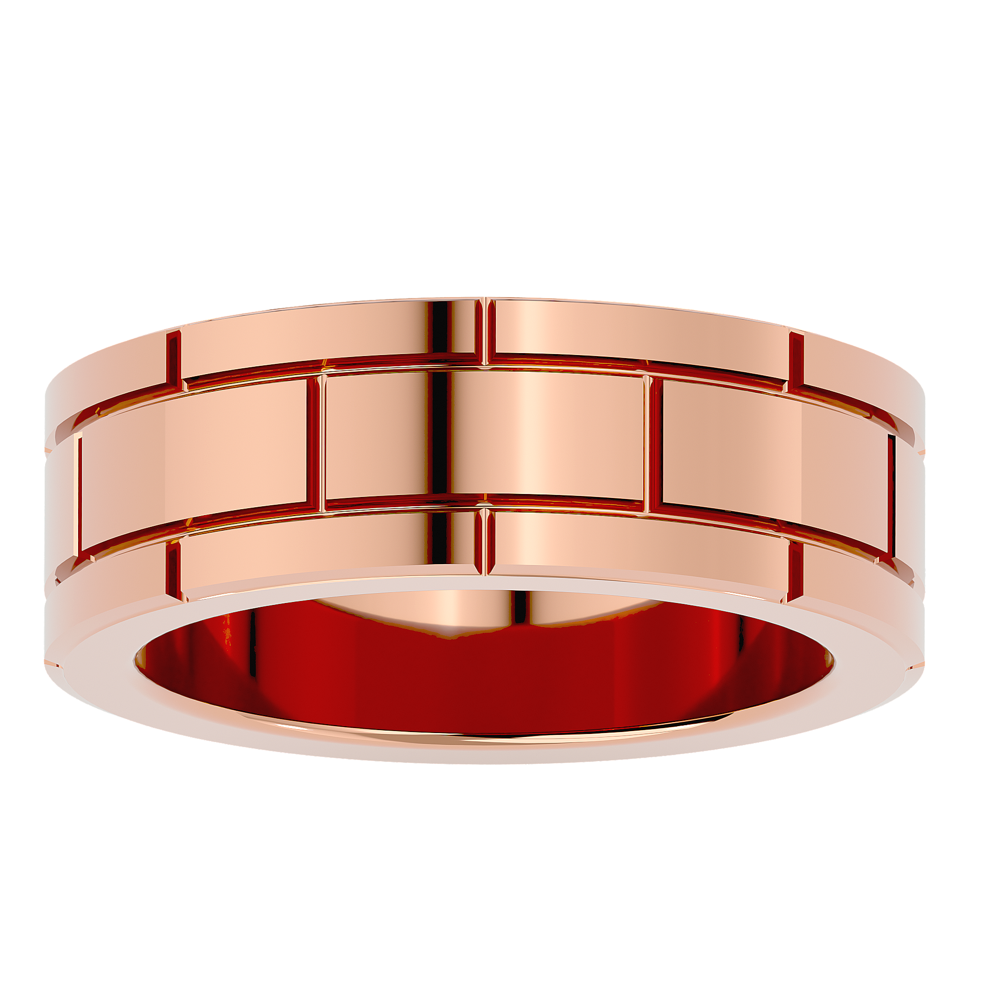 Nathaniel Diamond Mens Ring
